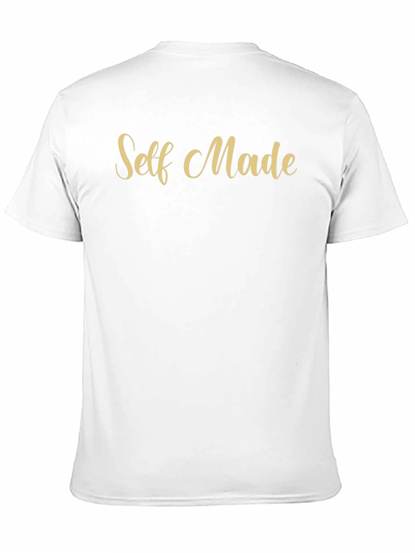 Self Made Graphic Tee - Stylish Casual Wear