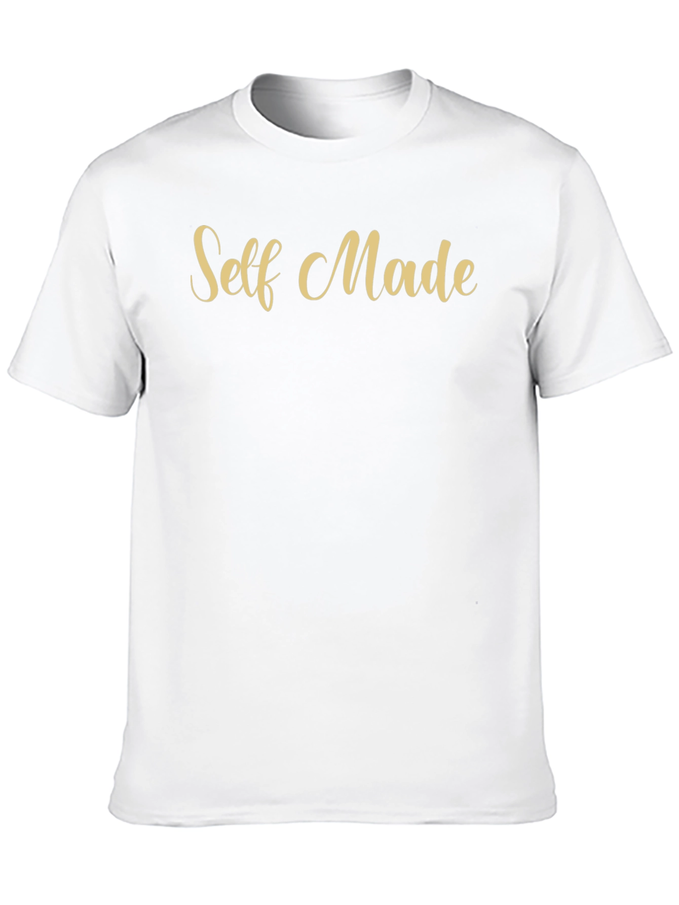Self Made Graphic Tee - Stylish Casual Wear
