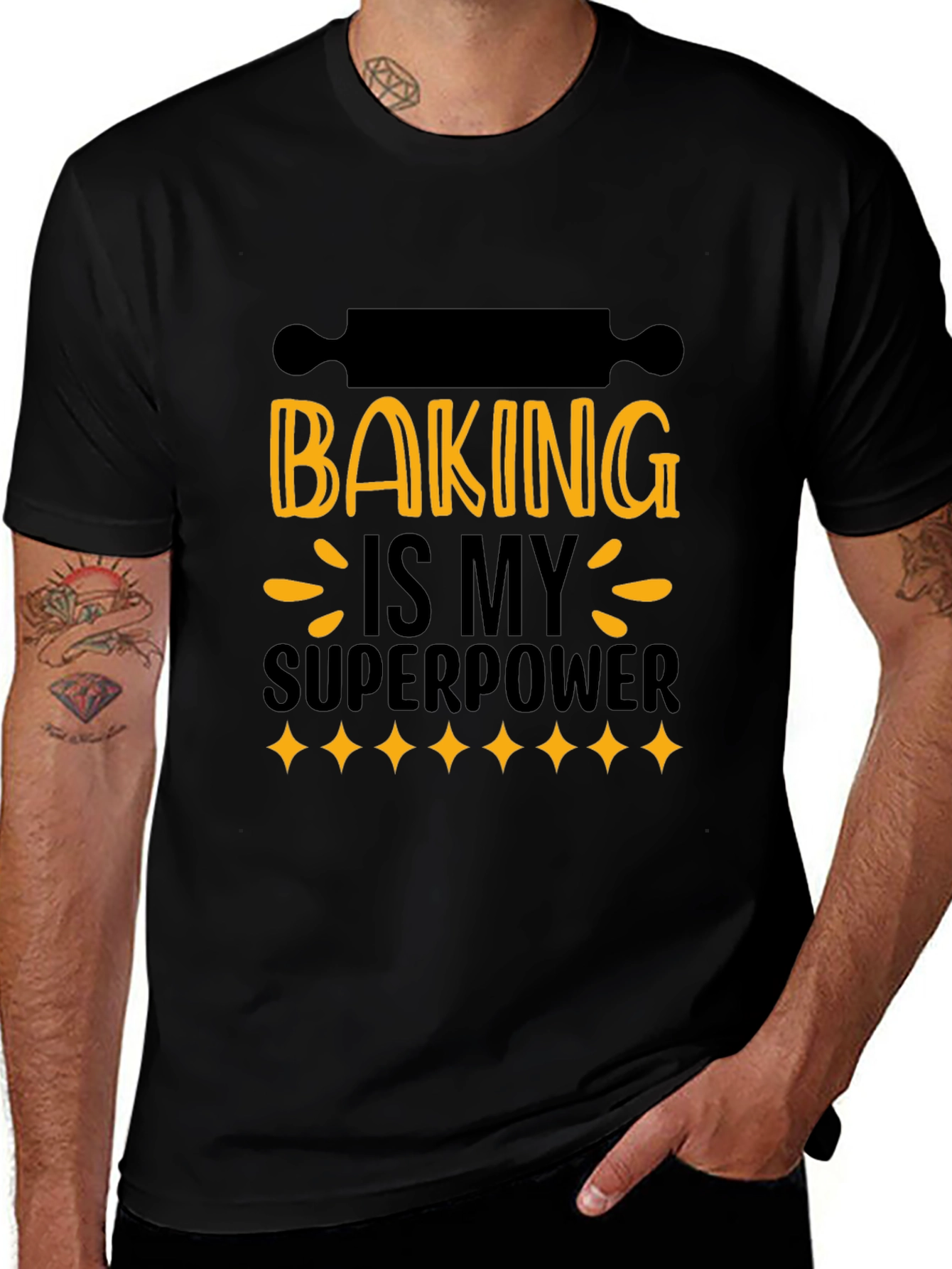 Baking Is My Superpower Graphic Tee