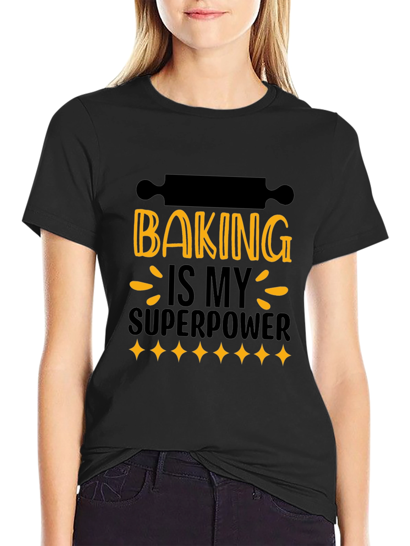 Baking Is My Superpower Graphic Tee