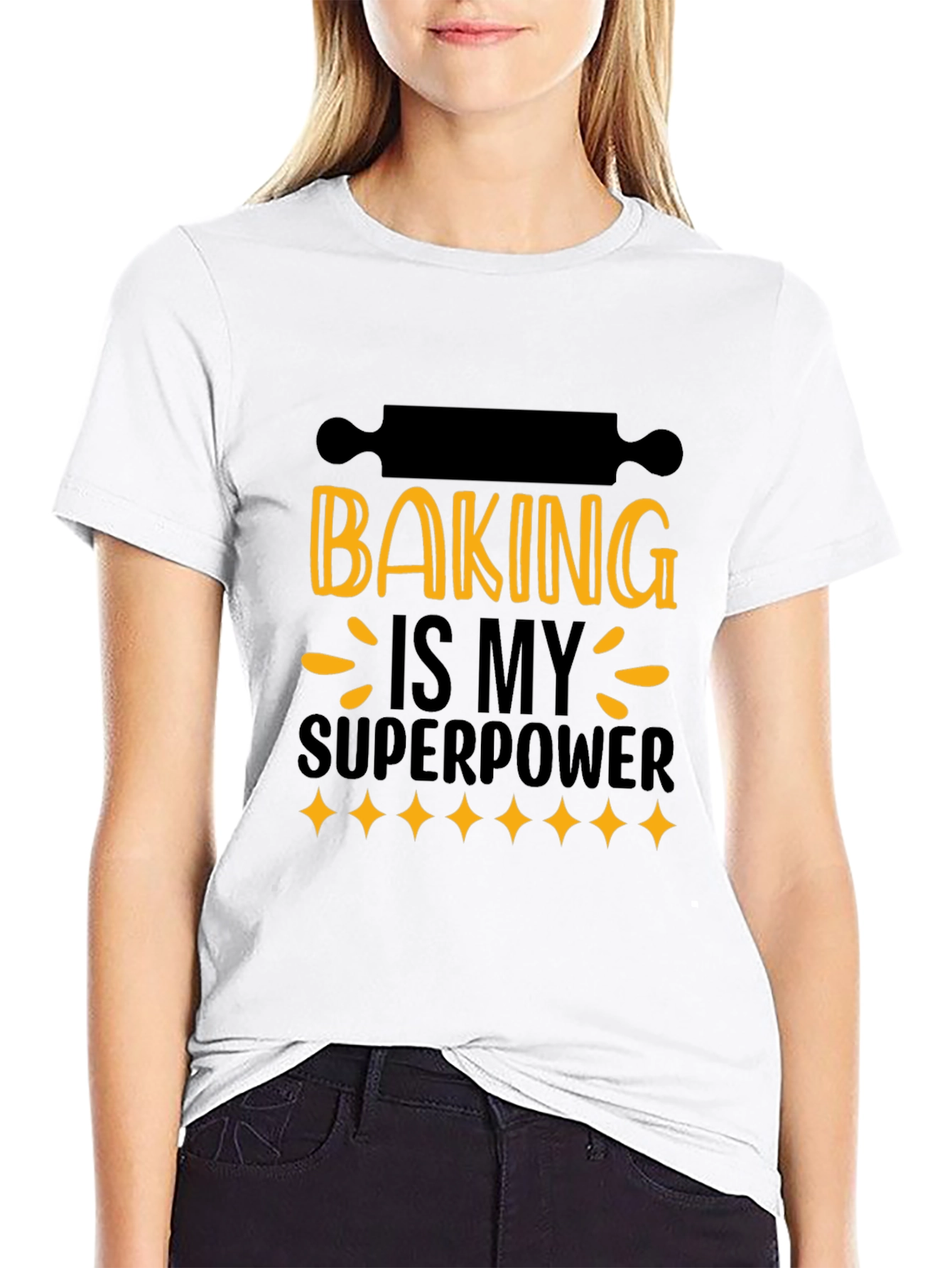 Baking Is My Superpower Graphic Tee