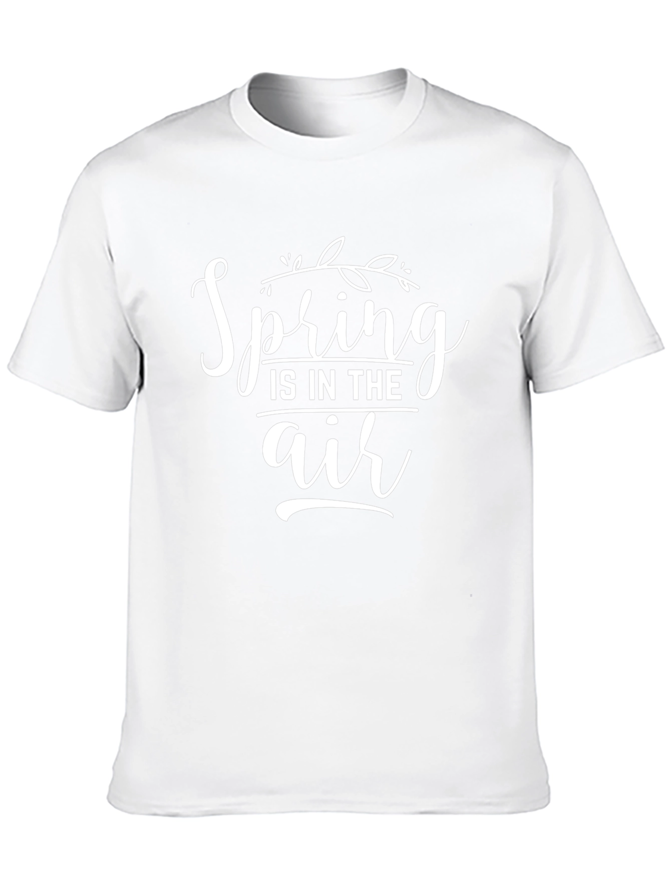 Spring Is In The Air Black T-Shirt