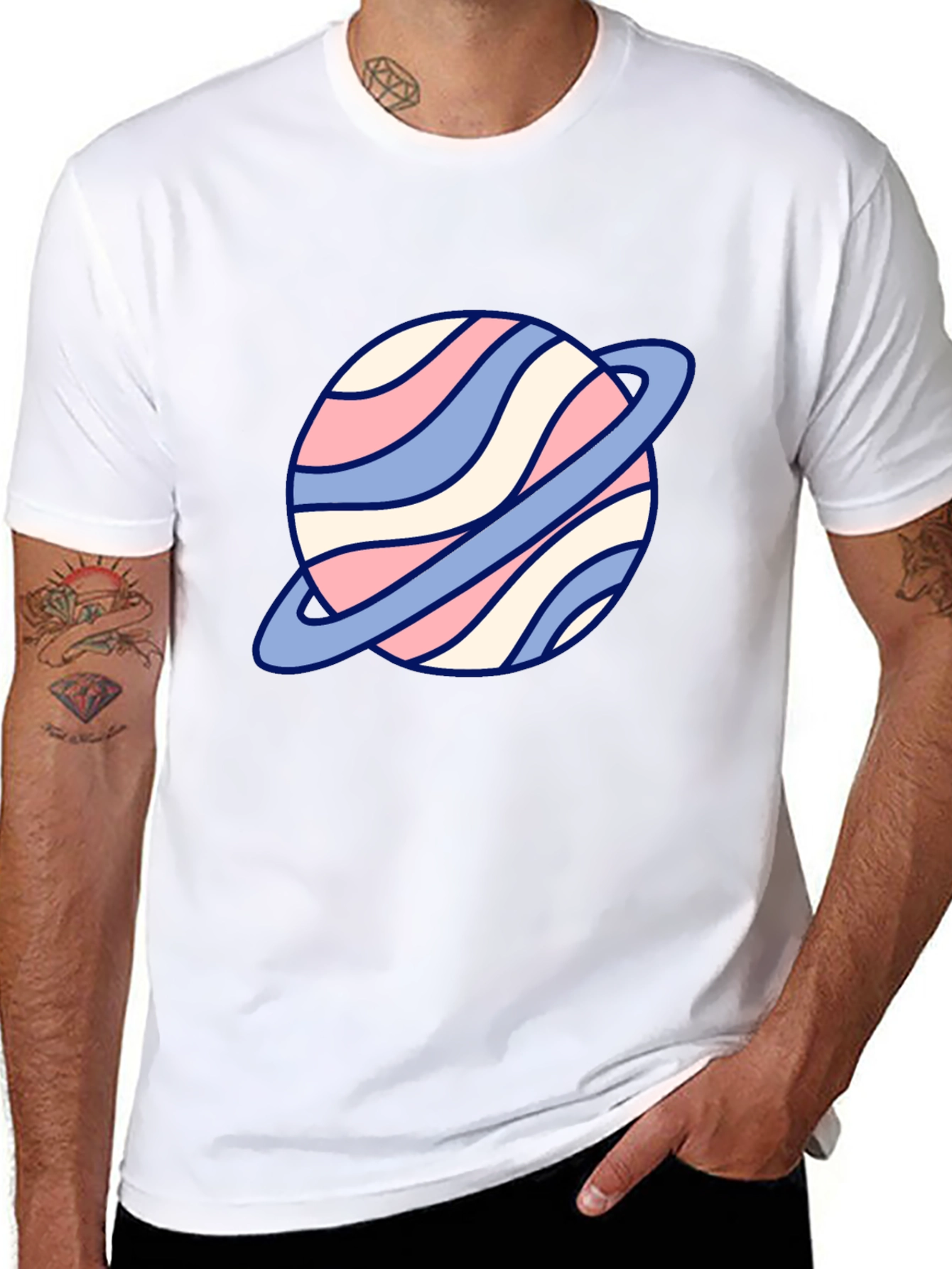 Retro Planet Graphic Tee