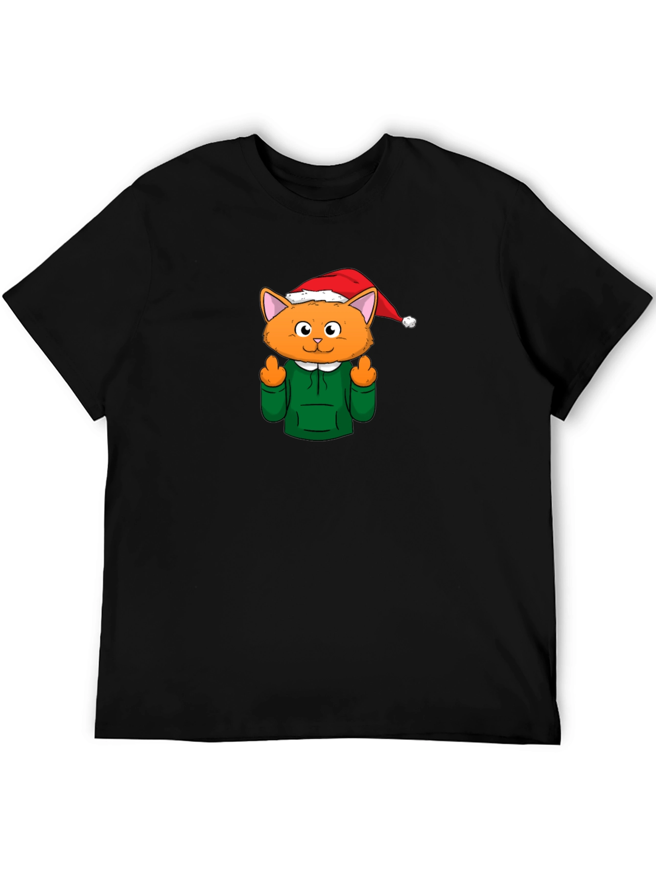 Funny Holiday Cat T-Shirt