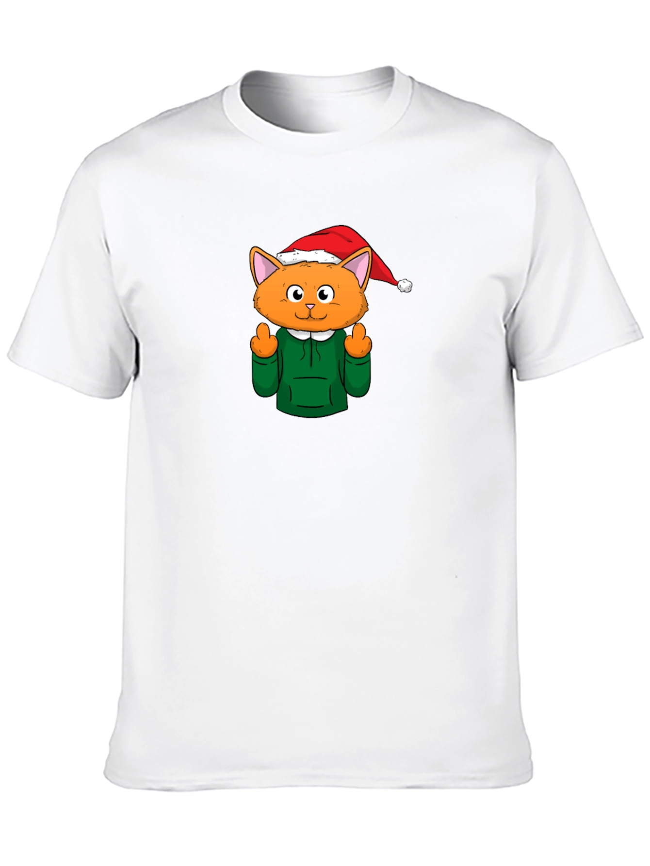Funny Holiday Cat T-Shirt