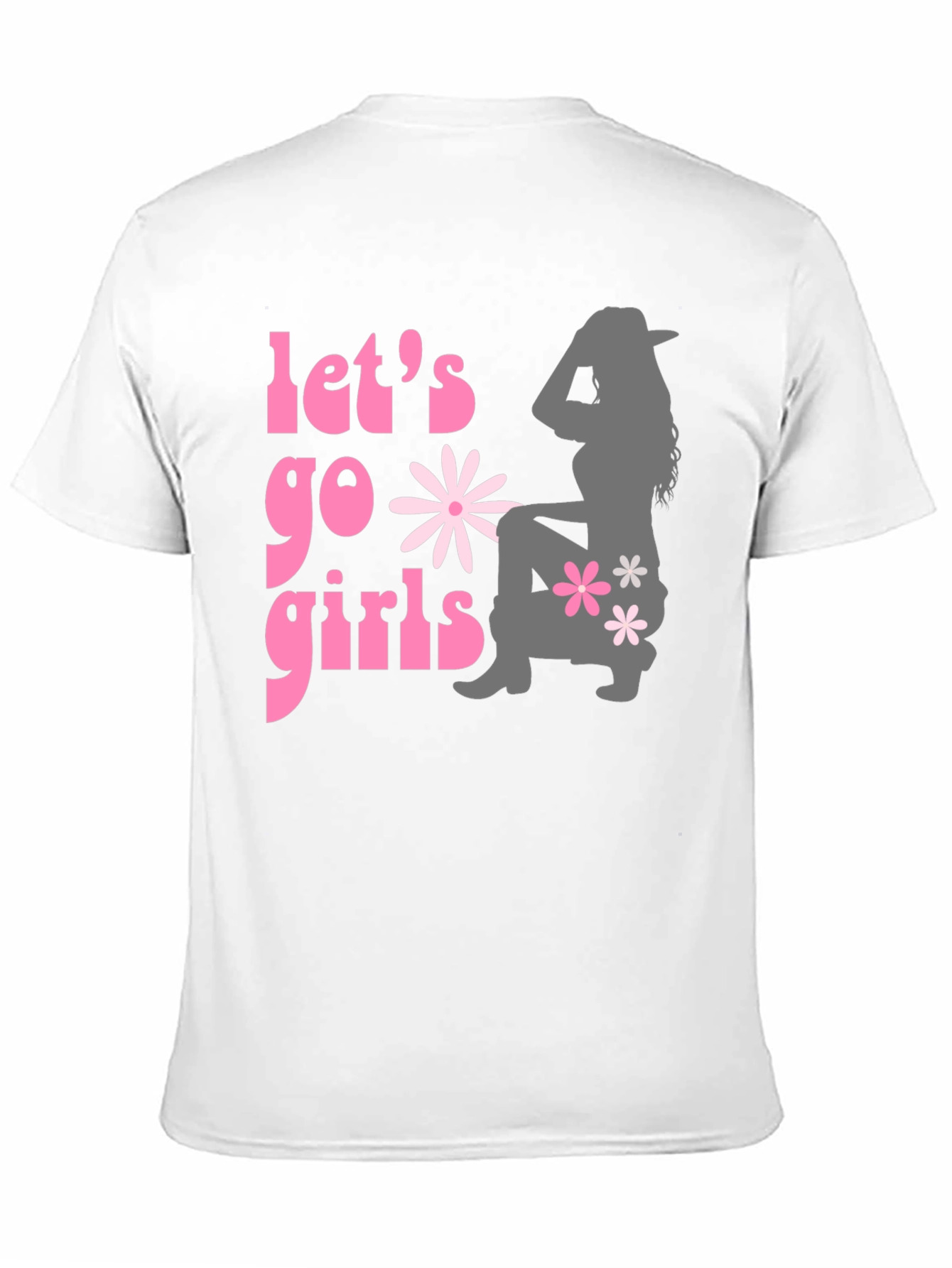 Lets Go Girls T-Shirt - Trendy Graphic Tee