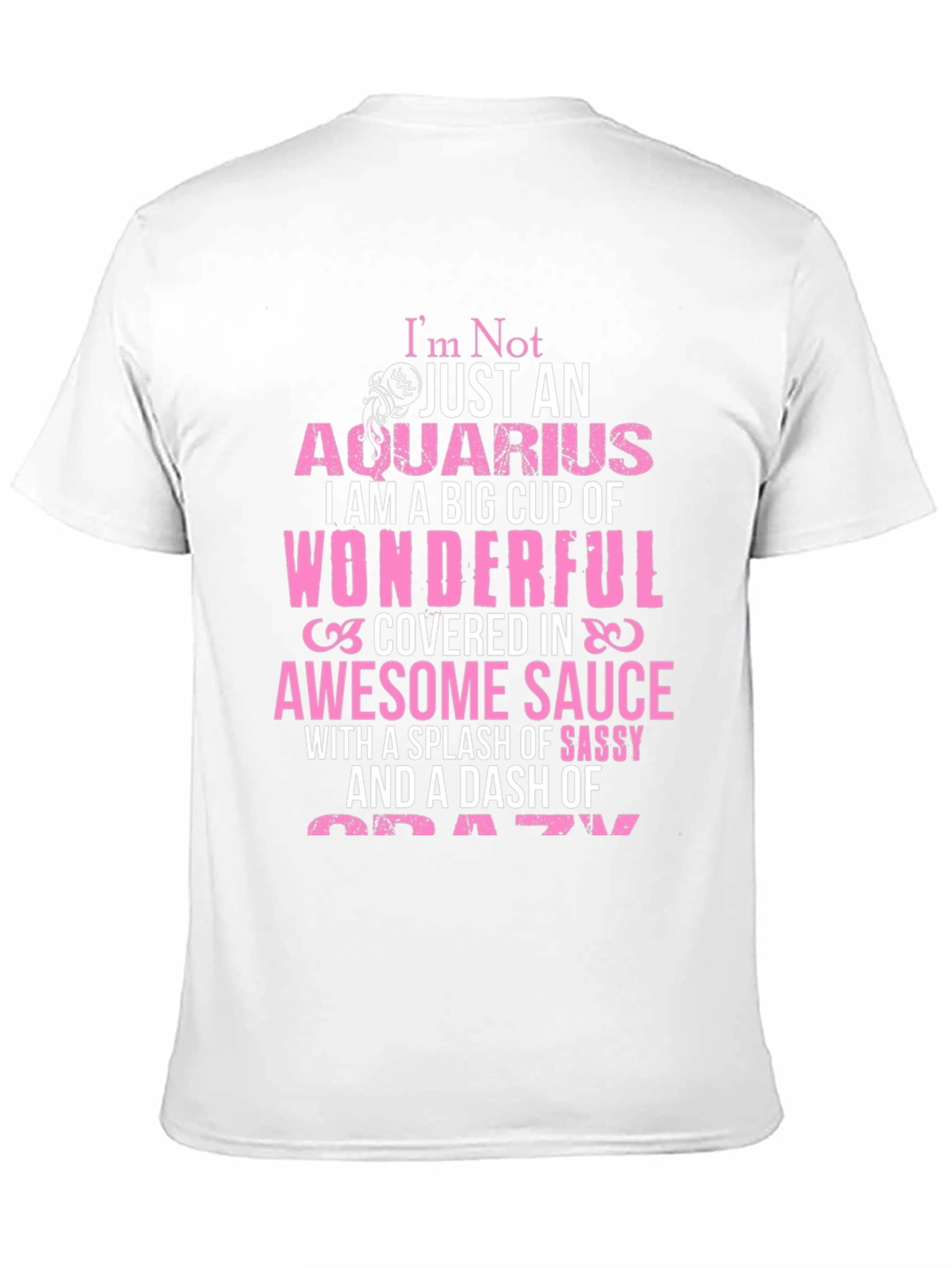 Aquarius T-Shirt: Wonderful Sassy Crazy