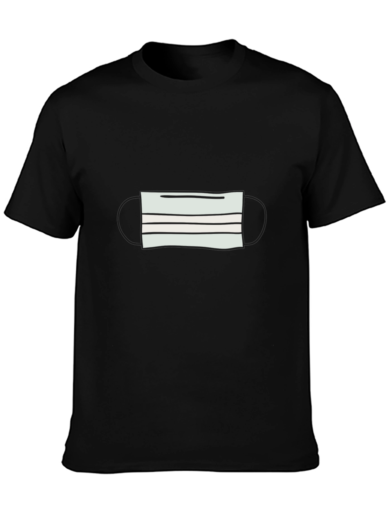 Mask Graphic Tee - Stay Safe in Style!