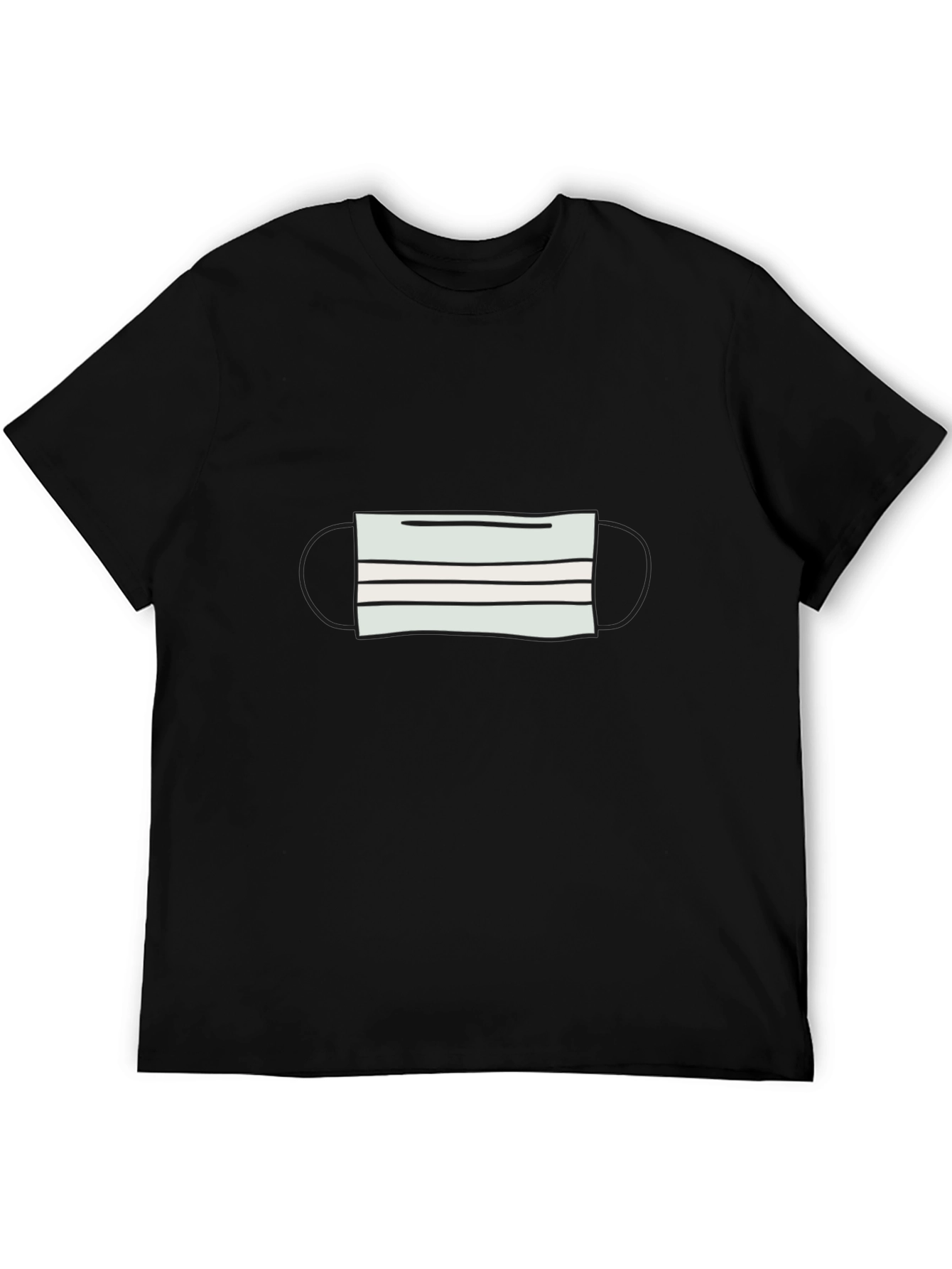 Mask Graphic Tee - Stay Safe in Style!