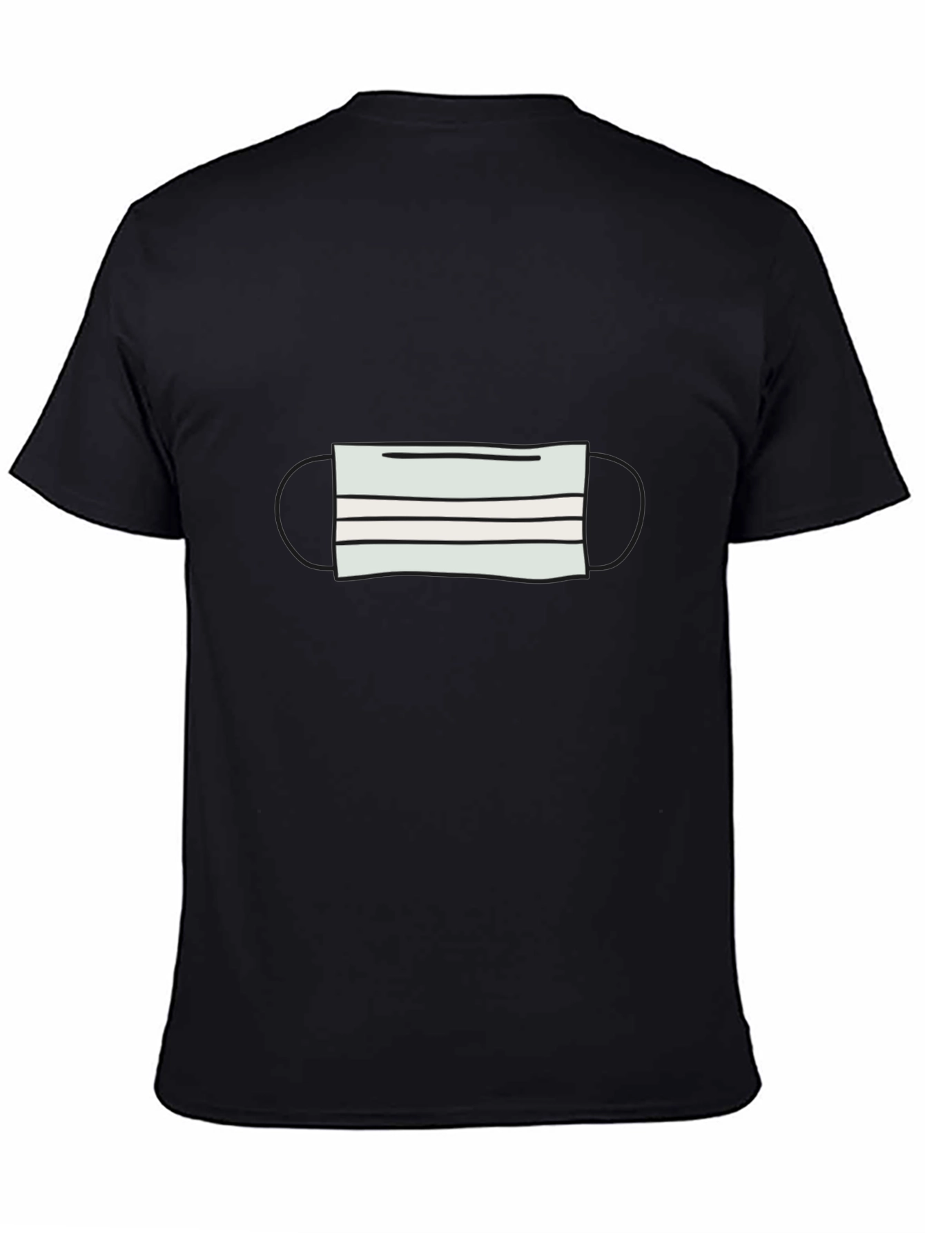 Mask Graphic Tee - Stay Safe in Style!