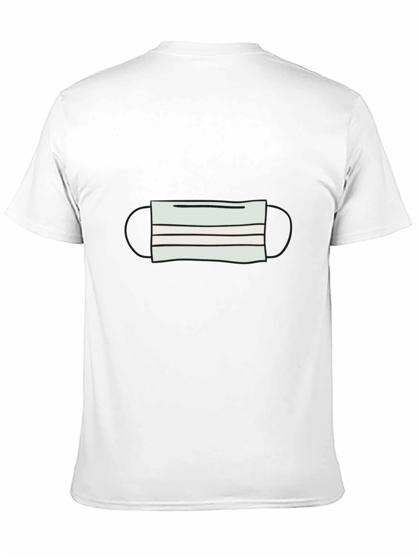 Mask Graphic Tee - Stay Safe in Style!