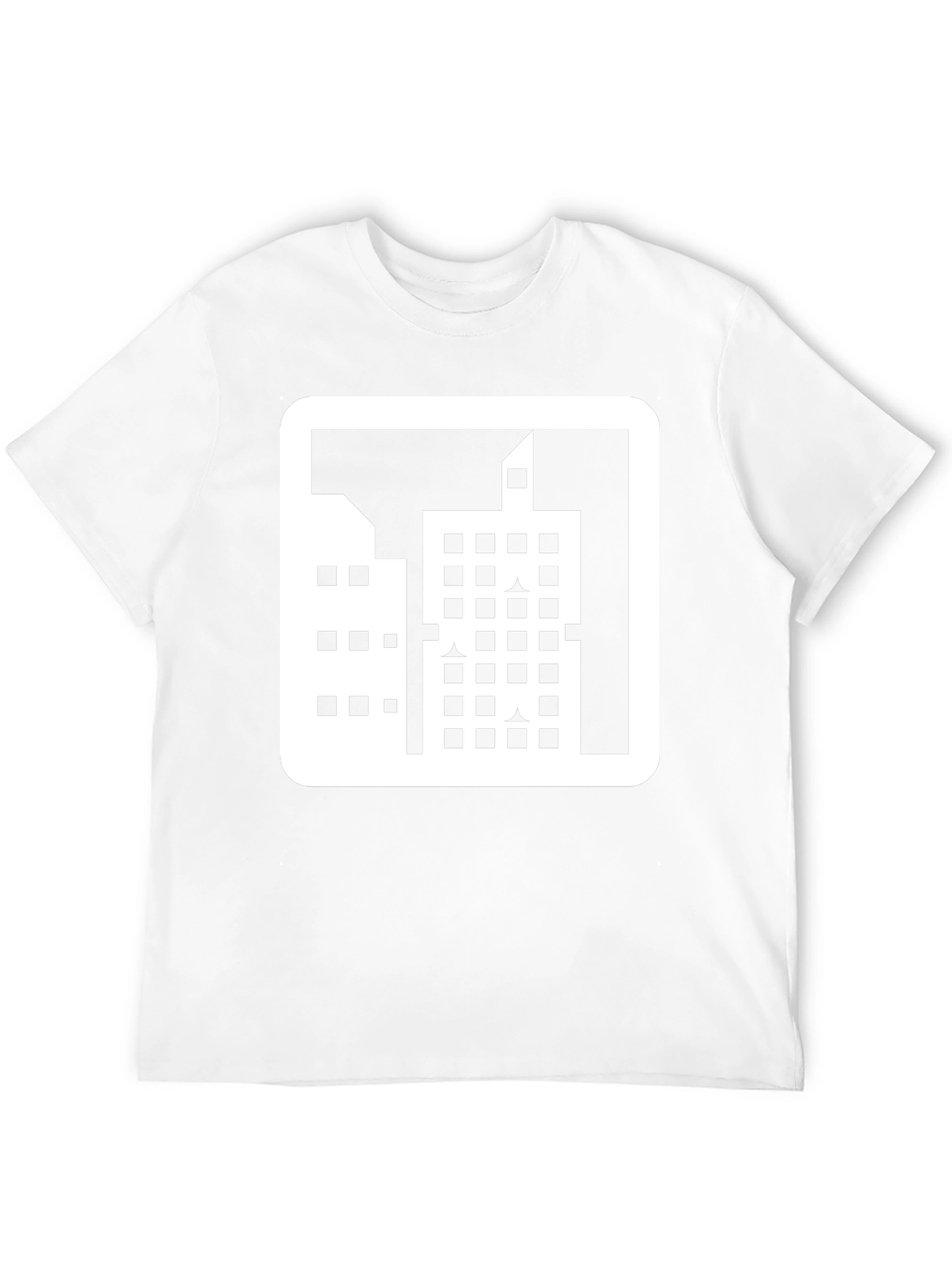 Urban Graphic Tee - Modern Cityscape Design