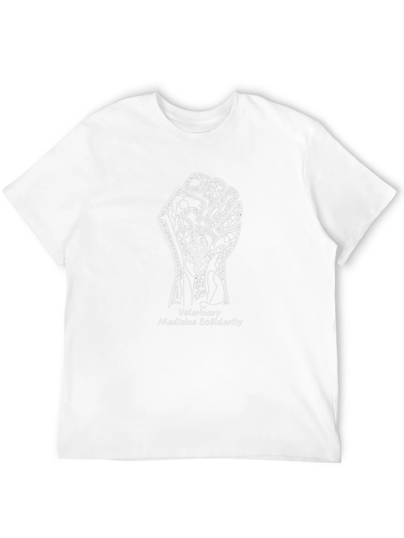 Veterinary Medicine Solidarity Black T-Shirt