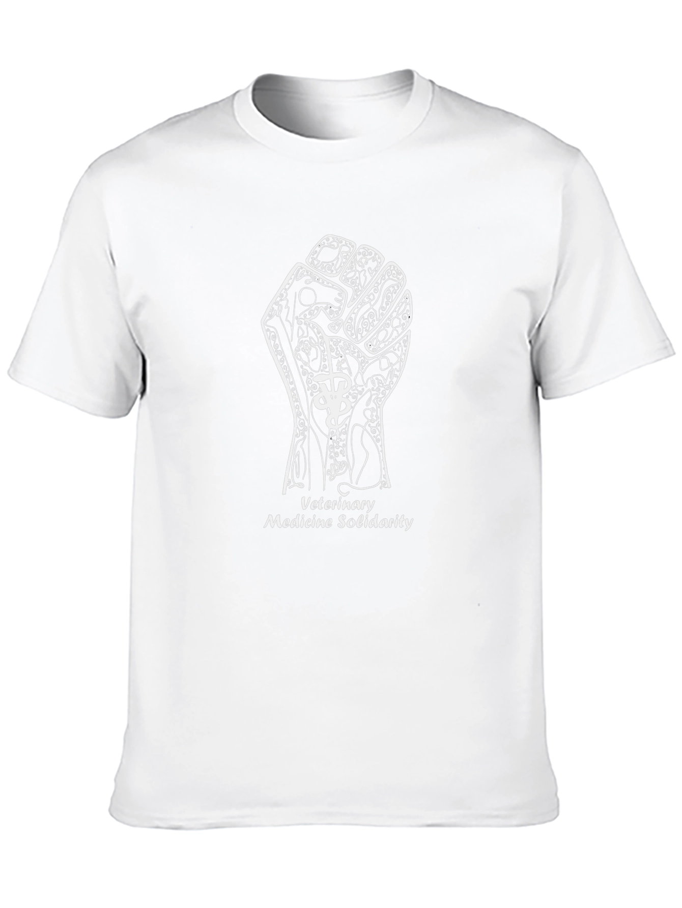 Veterinary Medicine Solidarity Black T-Shirt