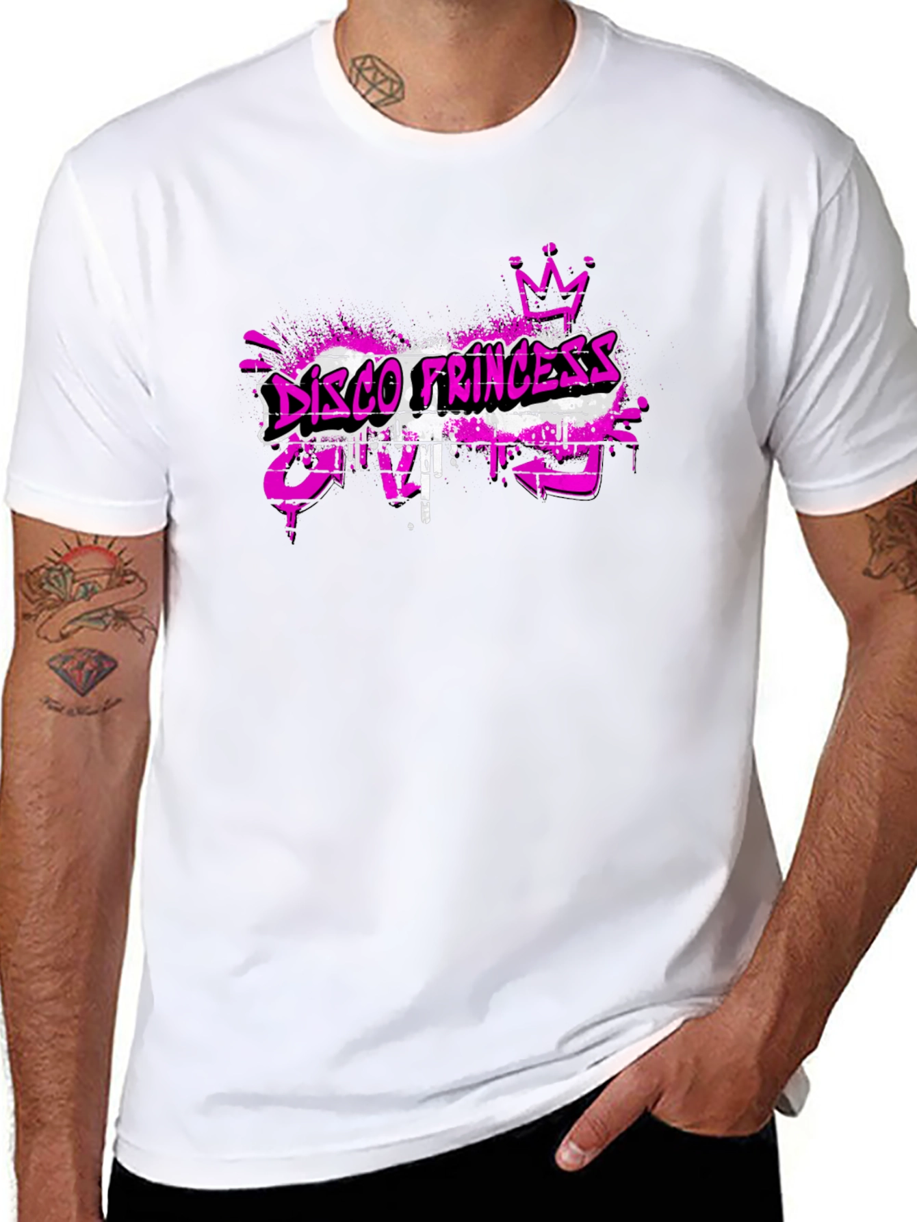 Disco Princess Graphic T-Shirt