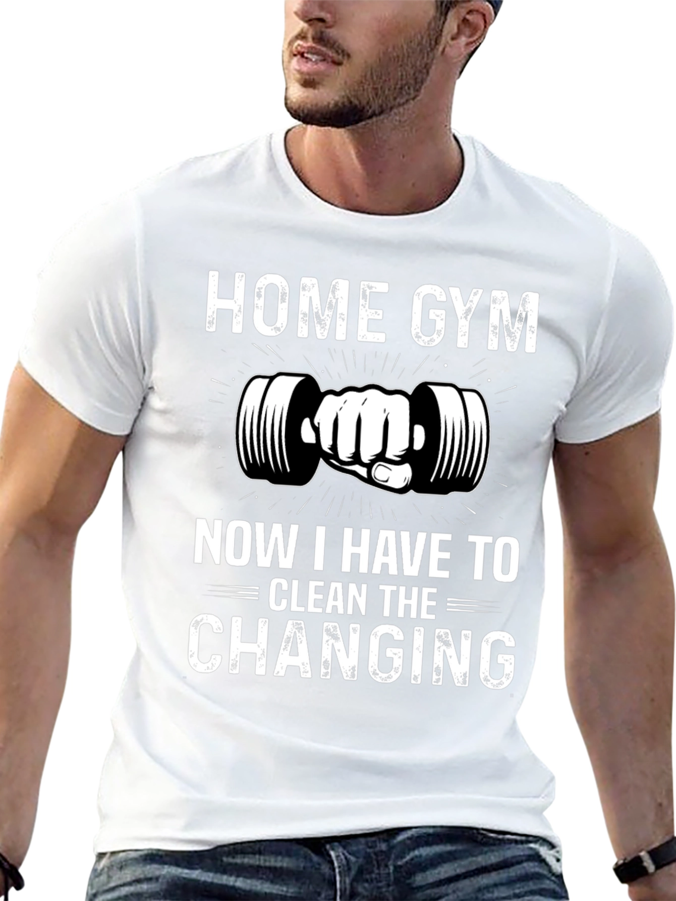 Home Gym Novelty Graphic T-Shirt