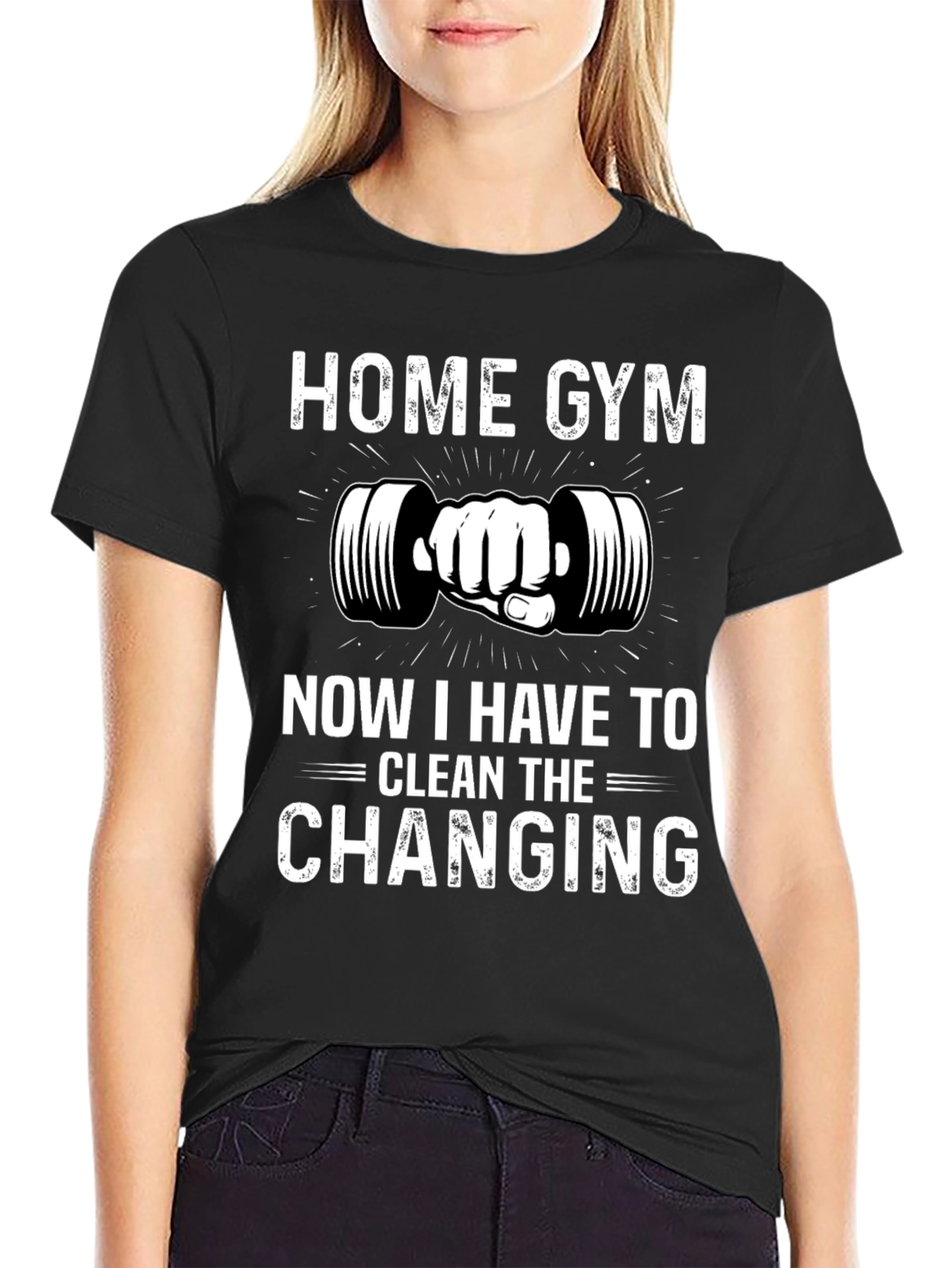 Home Gym Novelty Graphic T-Shirt
