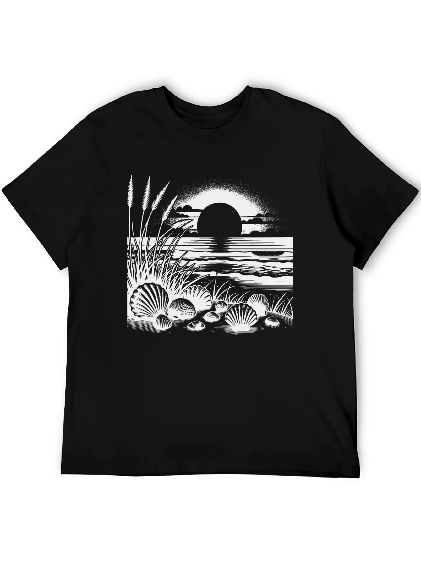 Seashell Sunset Graphic Tee
