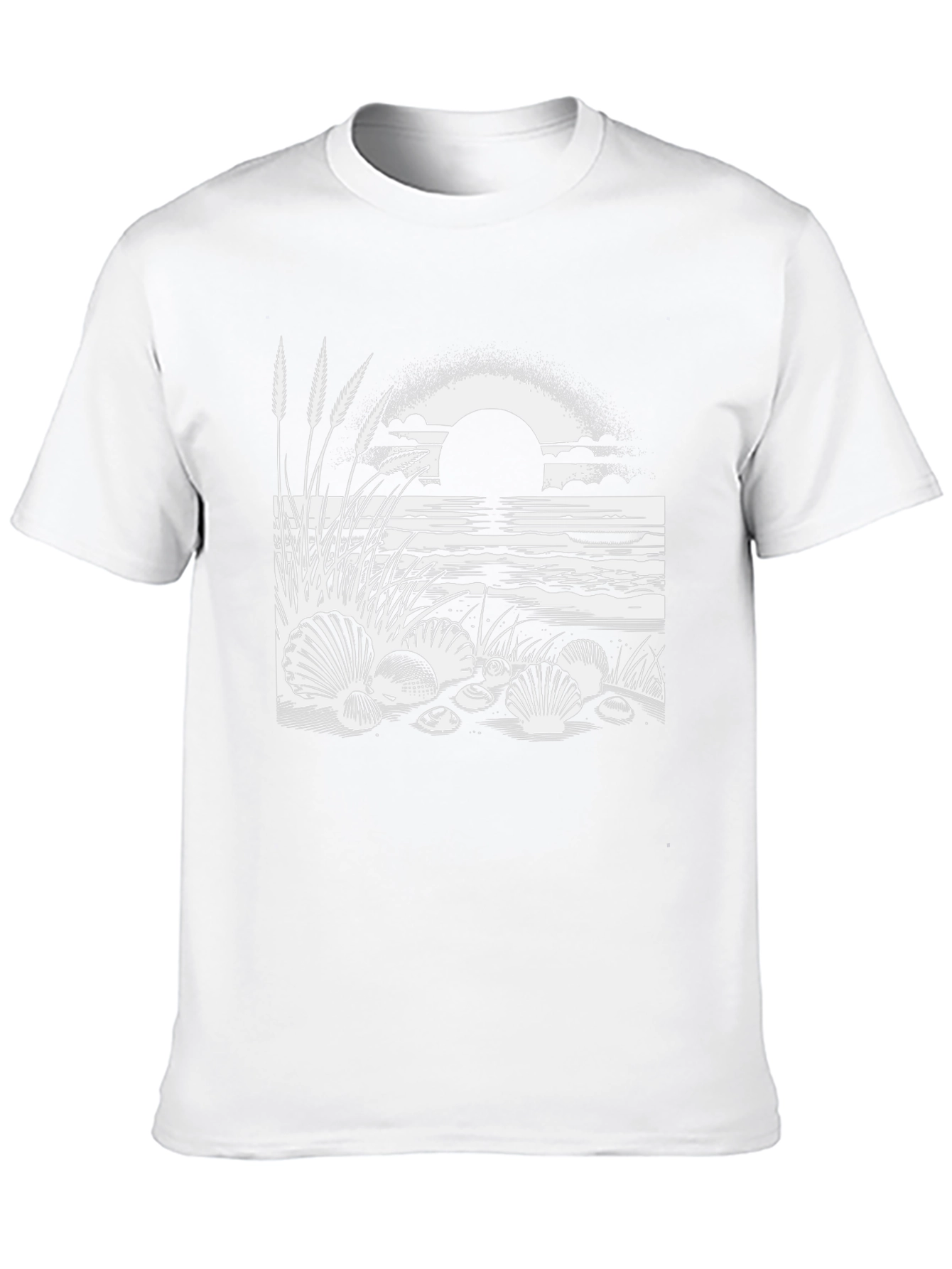 Seashell Sunset Graphic Tee