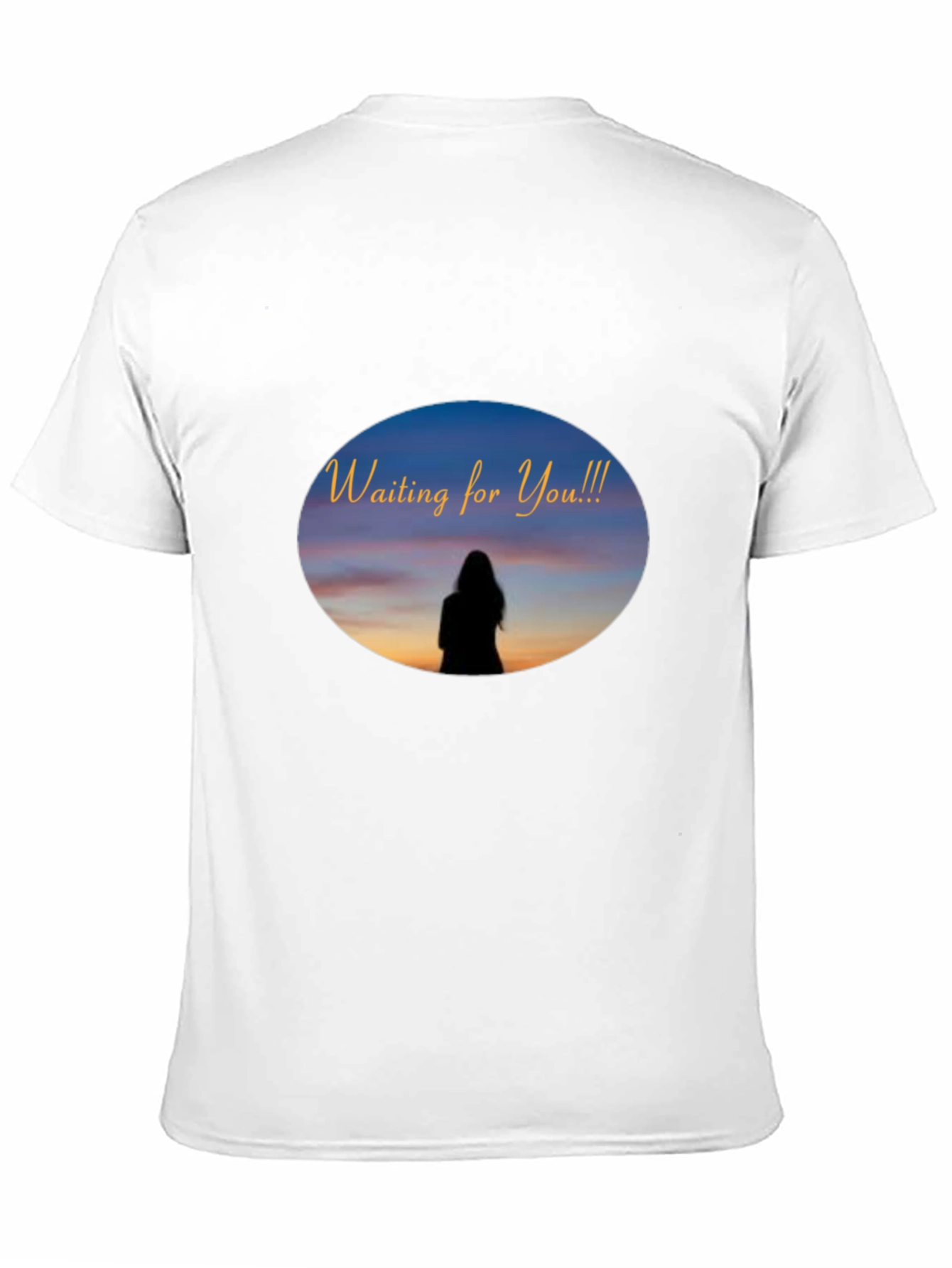 Waiting for You T-Shirt - Unique Sunset Design