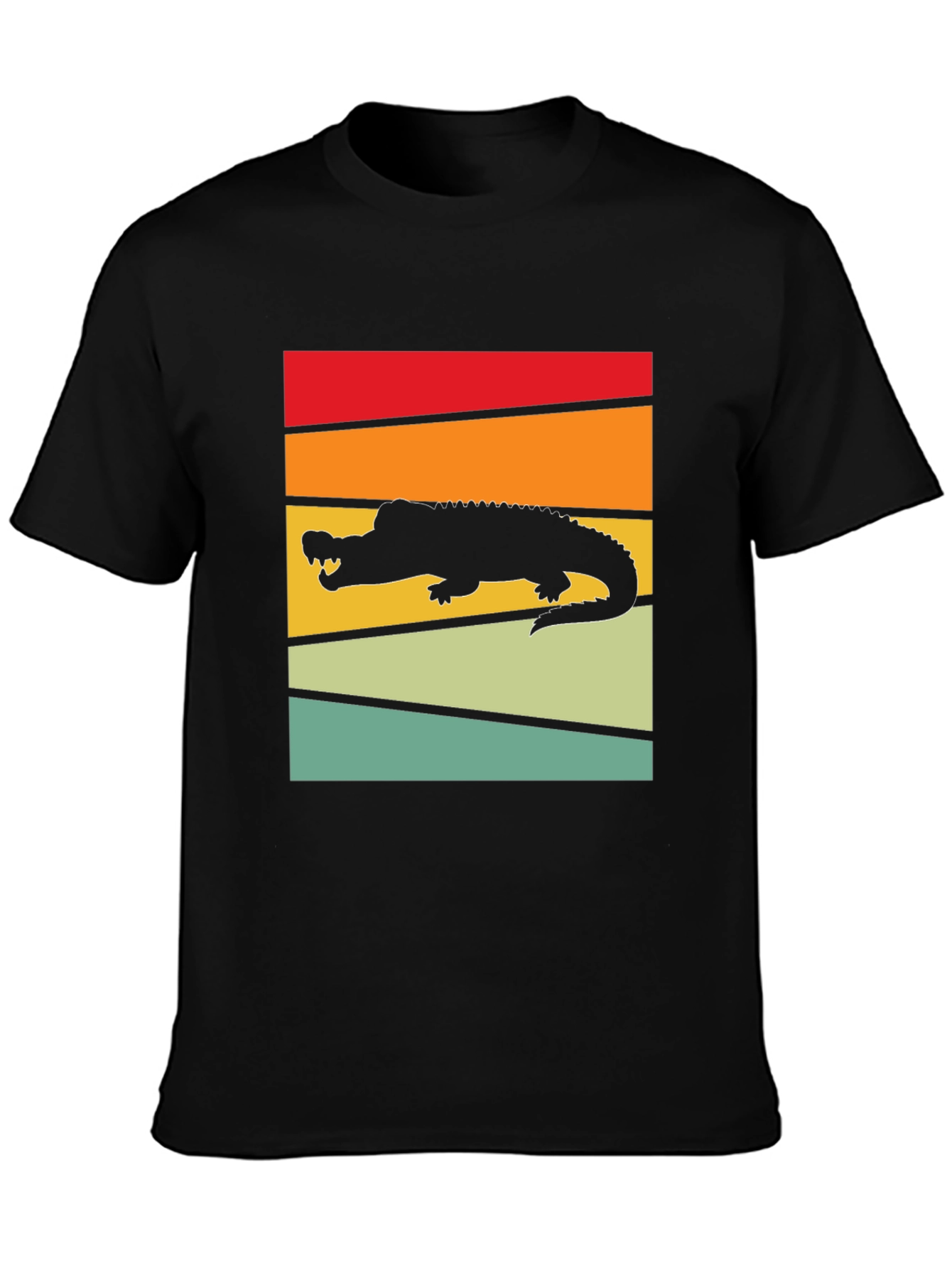 Retro Alligator Graphic T-Shirt