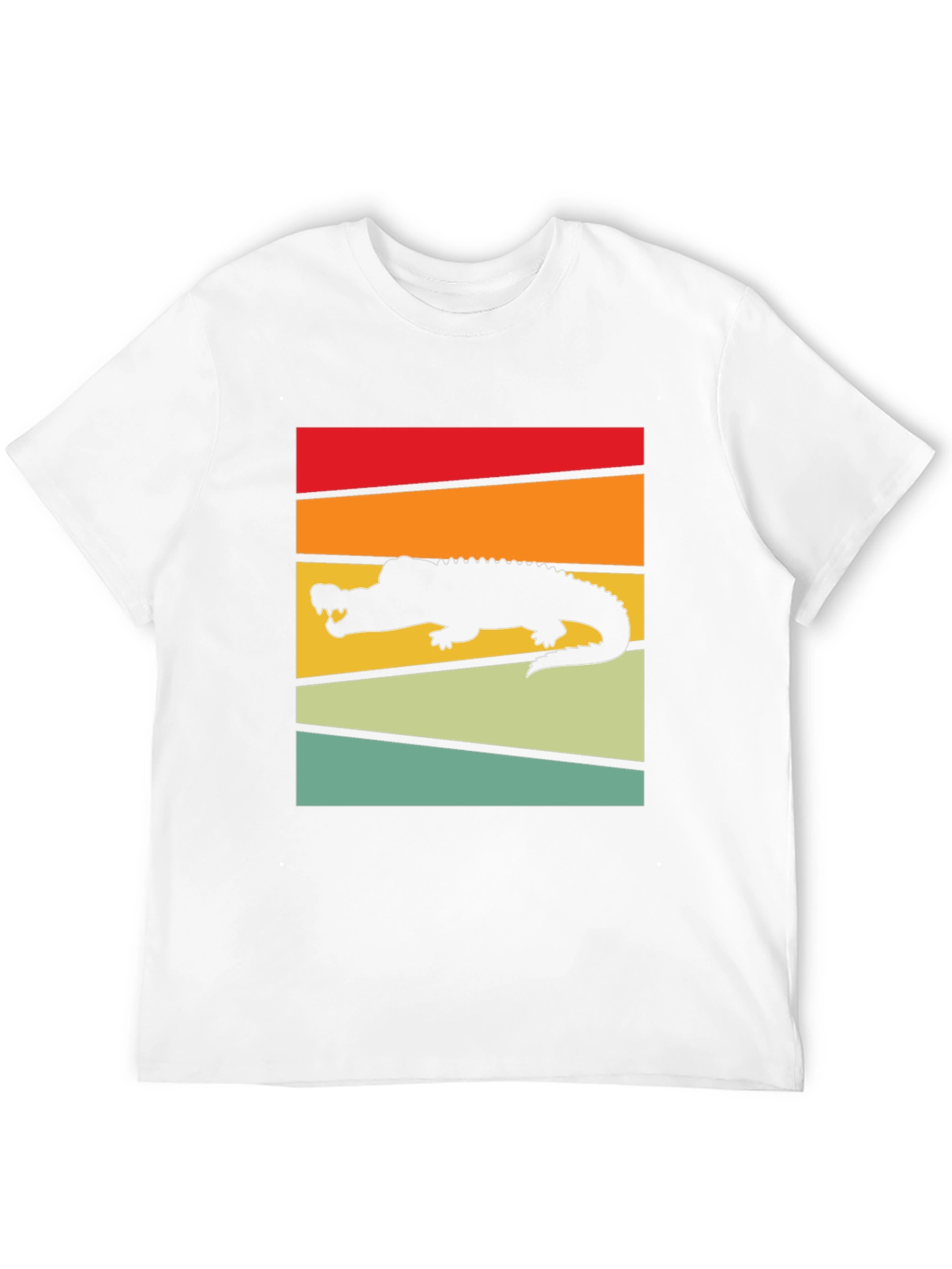 Retro Alligator Graphic T-Shirt