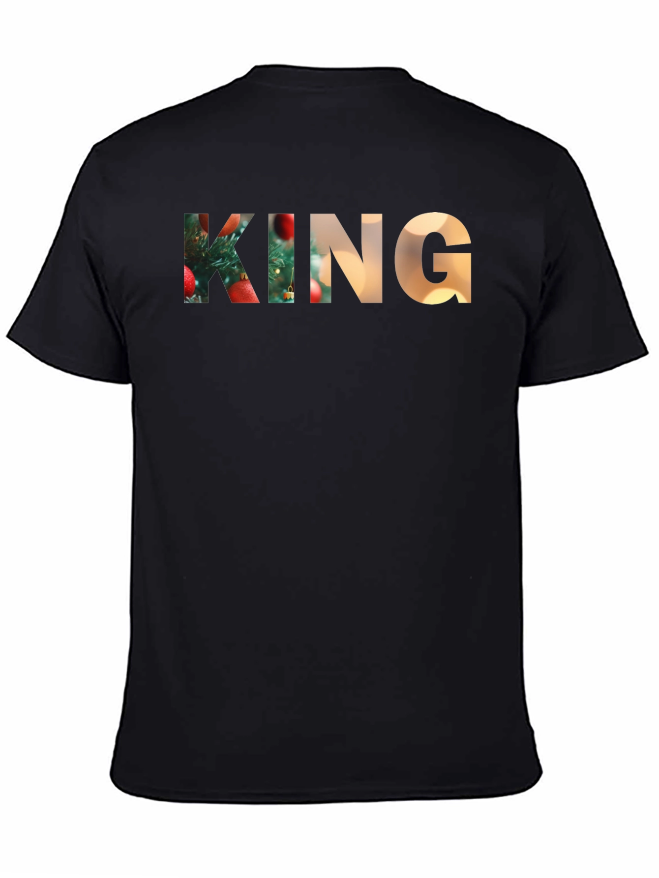 King Christmas Tree T-Shirt Holiday Style