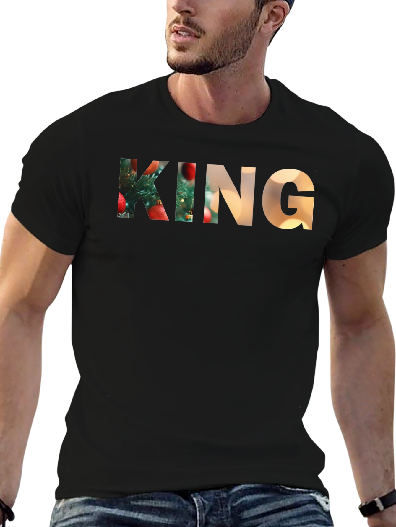 King Christmas Tree T-Shirt Holiday Style