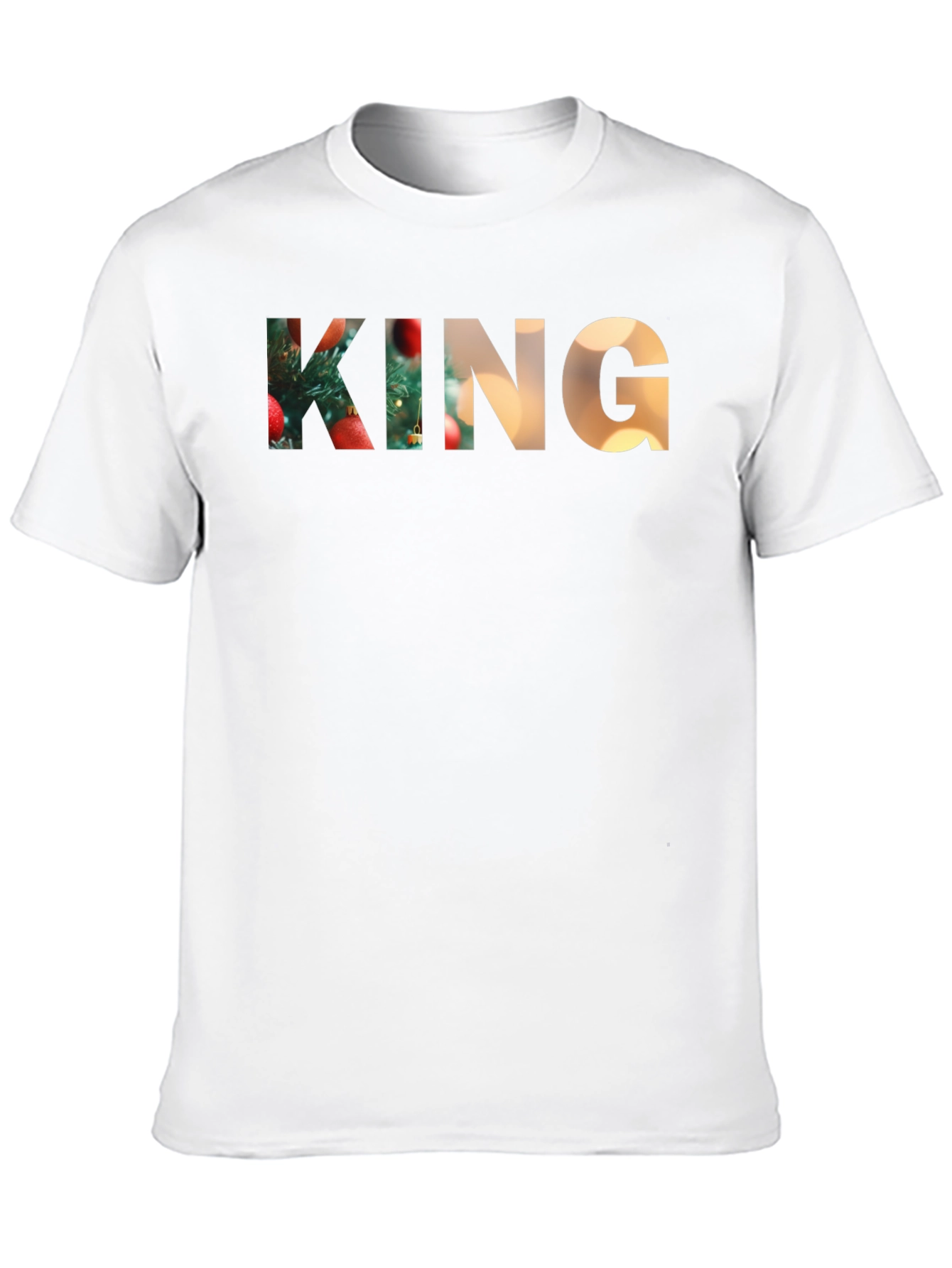 King Christmas Tree T-Shirt Holiday Style