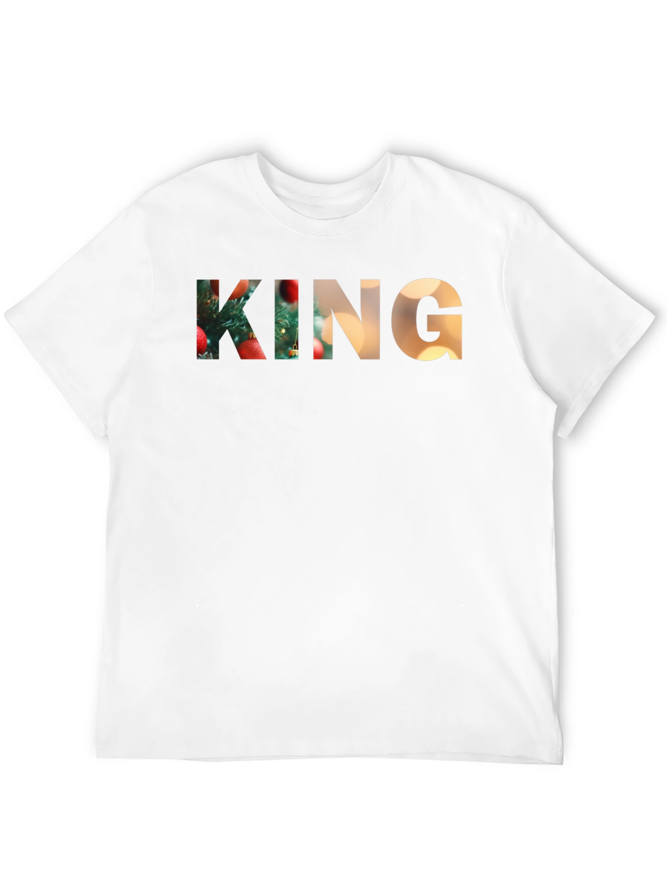 King Christmas Tree T-Shirt Holiday Style