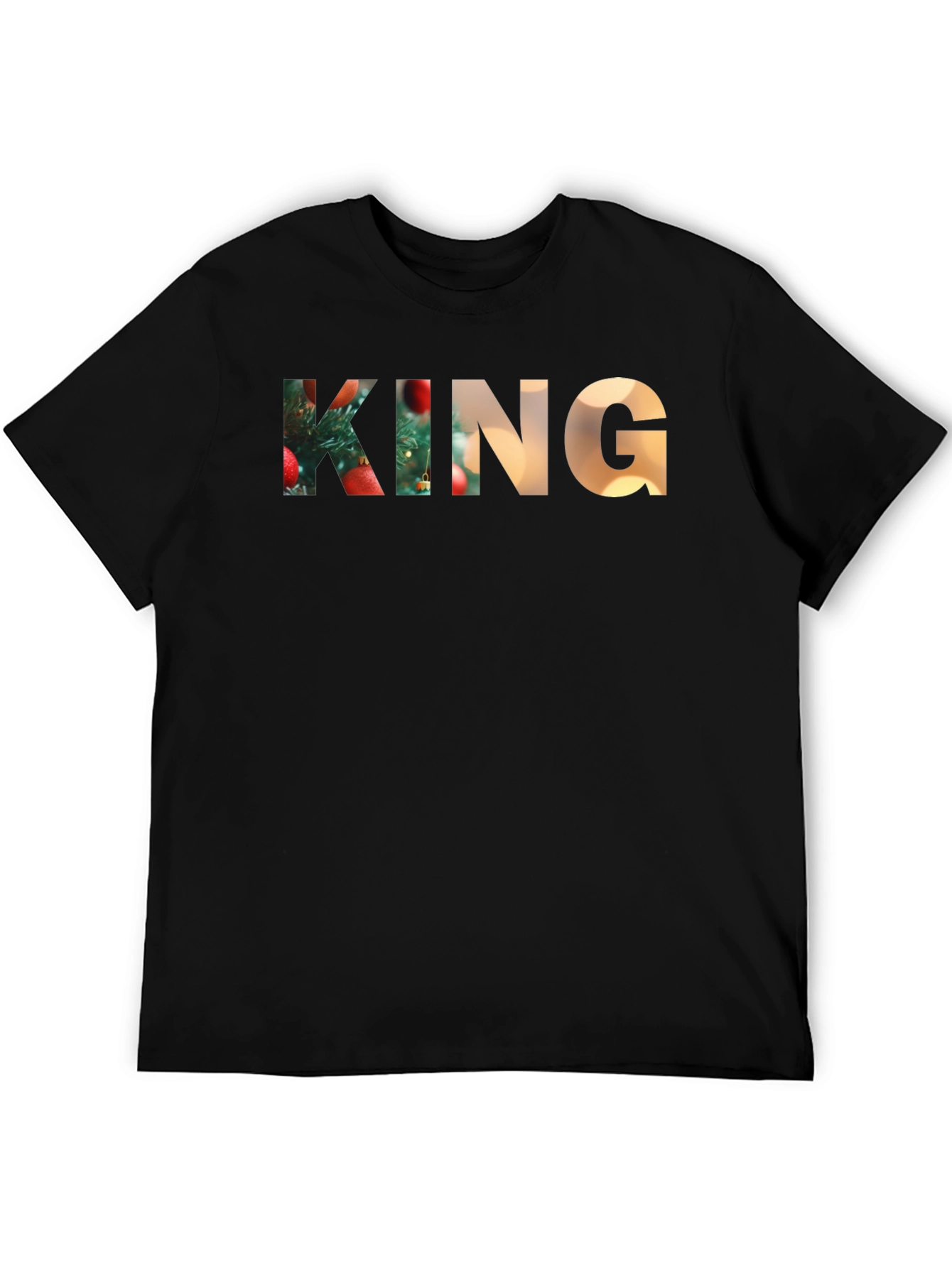 King Christmas Tree T-Shirt Holiday Style