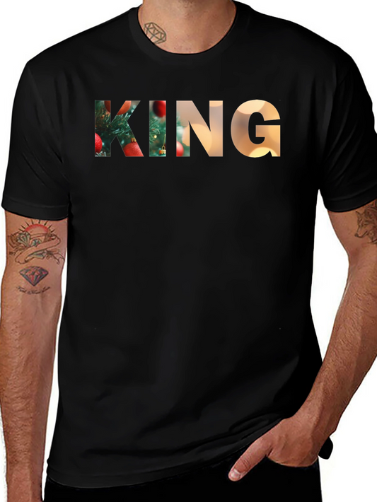 King Christmas Tree T-Shirt Holiday Style
