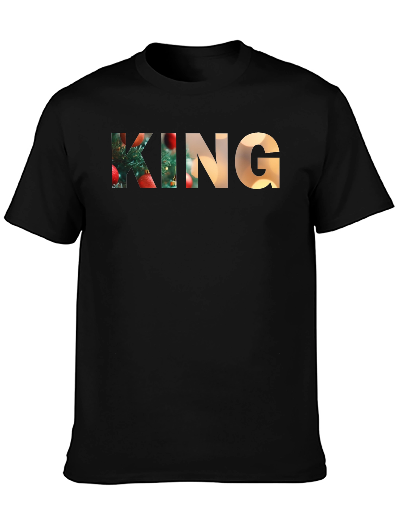 King Christmas Tree T-Shirt Holiday Style