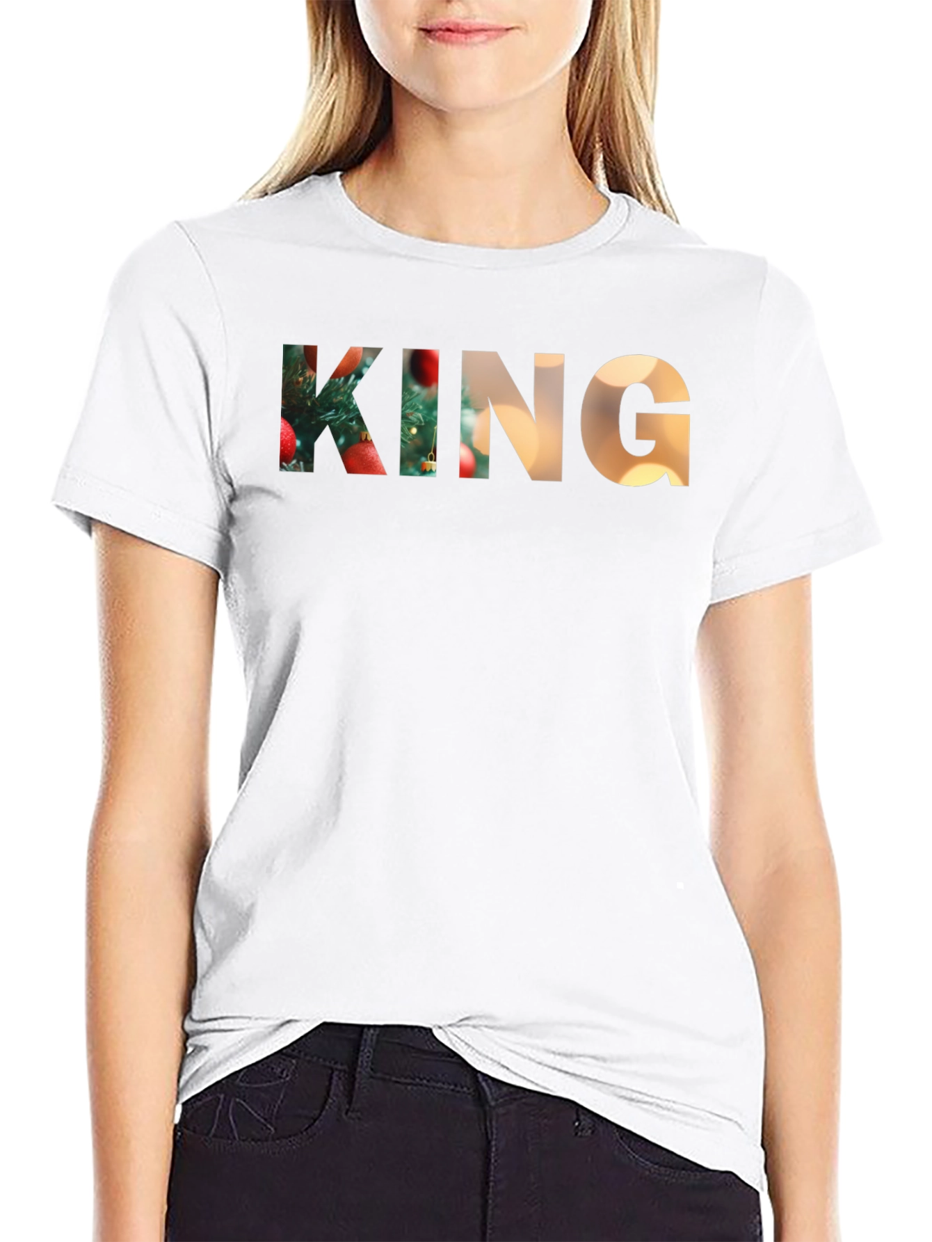 King Christmas Tree T-Shirt Holiday Style