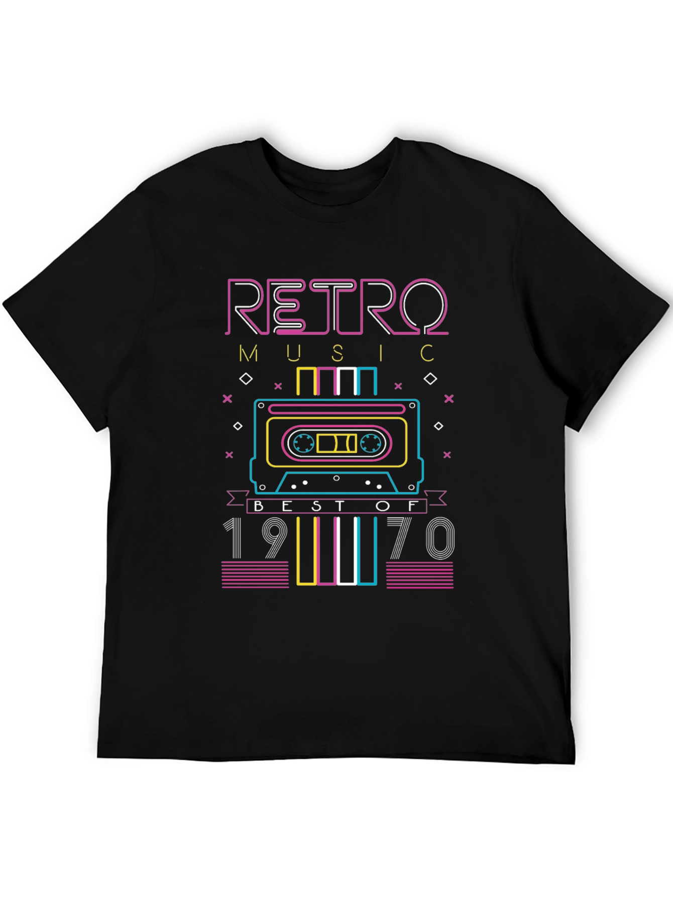 Retro Music 1970s Graphic T-Shirt