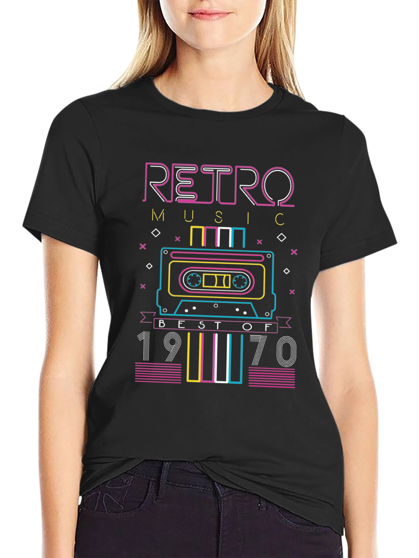 Retro Music 1970s Graphic T-Shirt