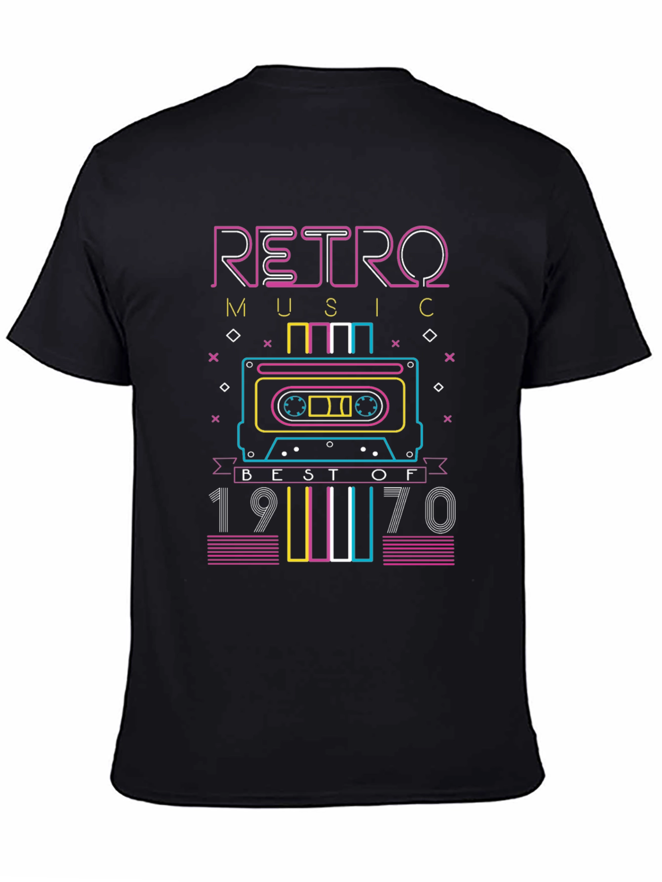 Retro Music 1970s Graphic T-Shirt
