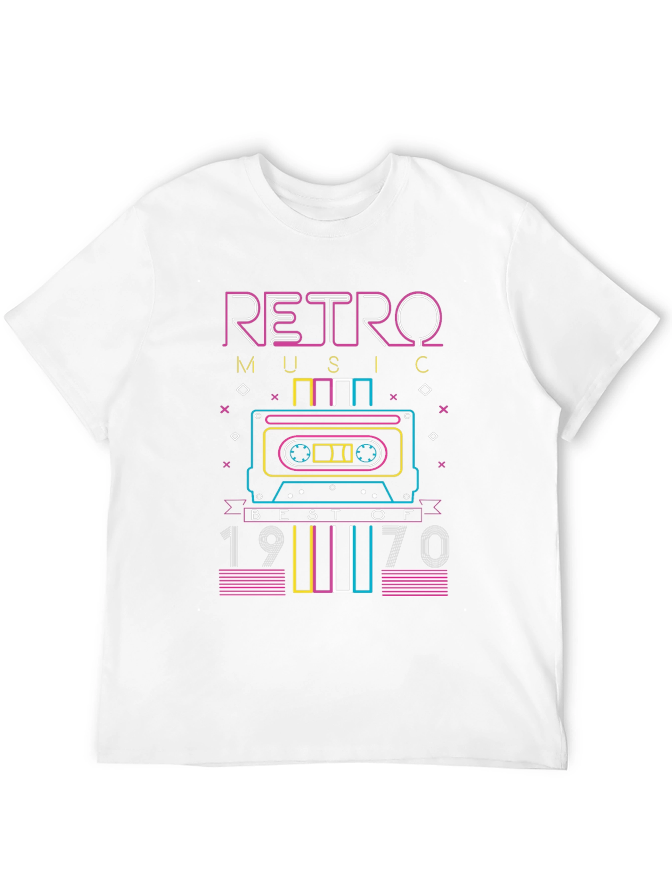 Retro Music 1970s Graphic T-Shirt