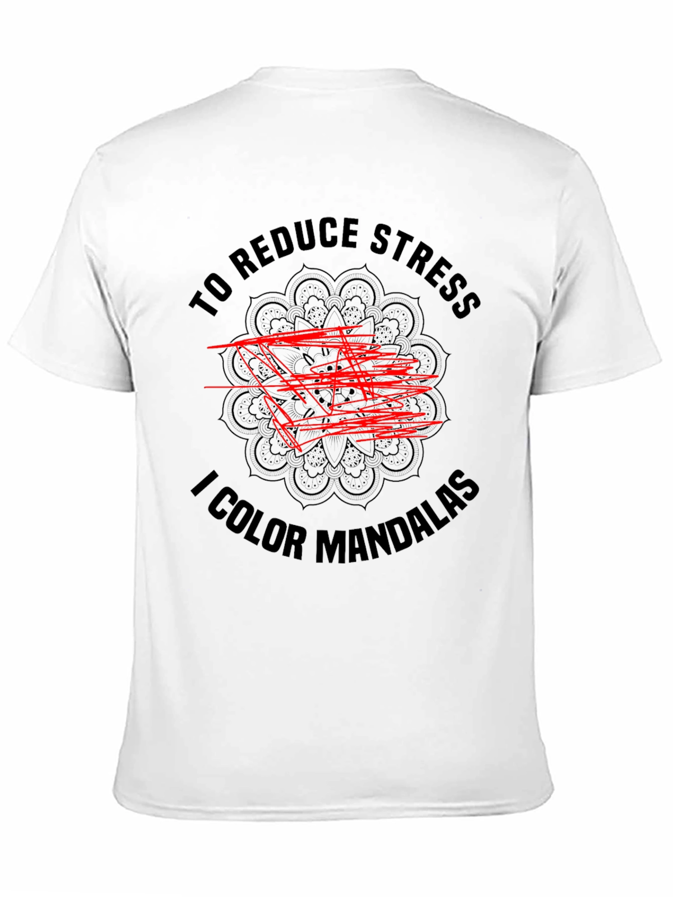 Reduce Stress Mandala T-Shirt