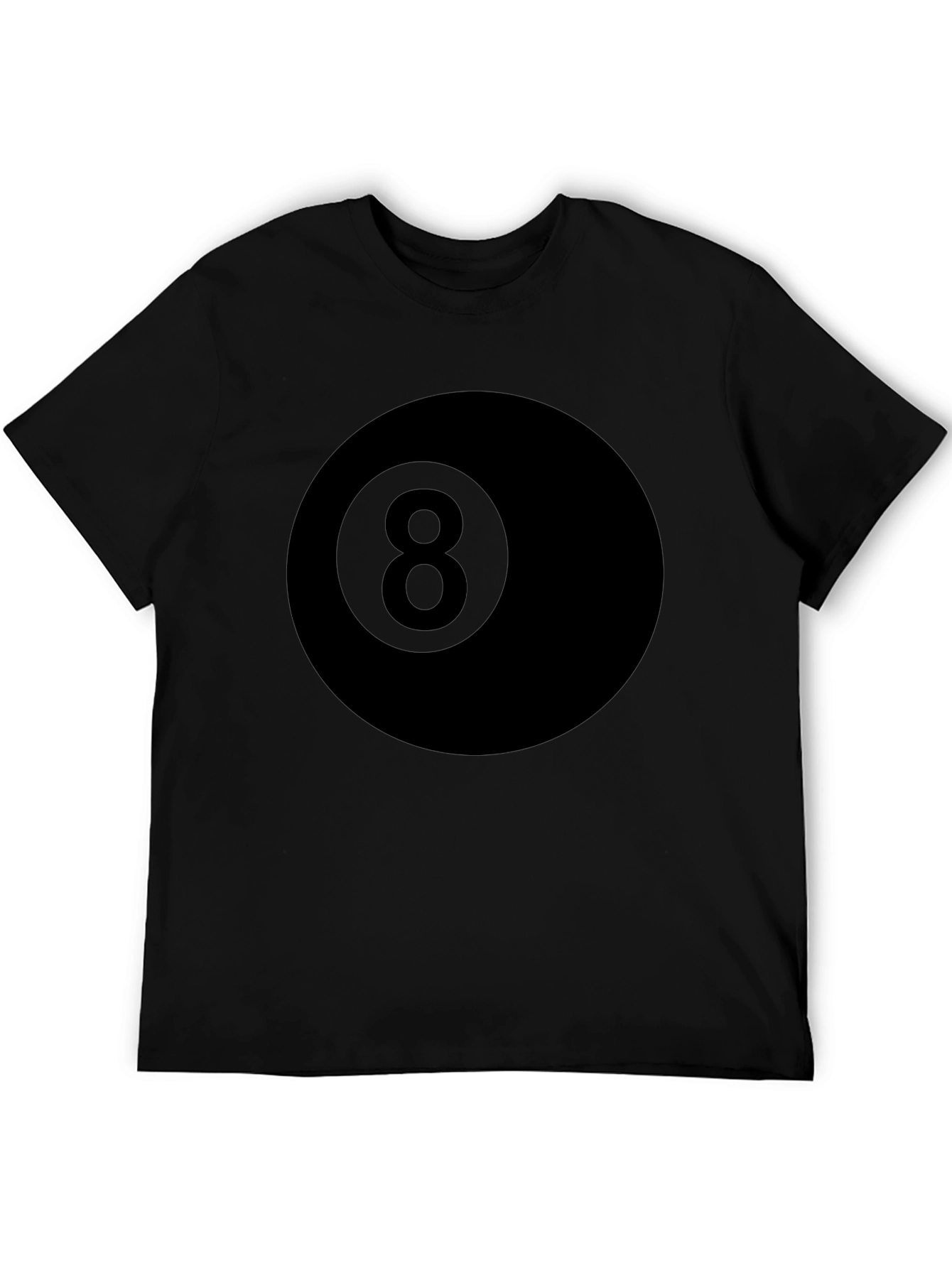 8 Ball Graphic Tee - Classic Black T-Shirt