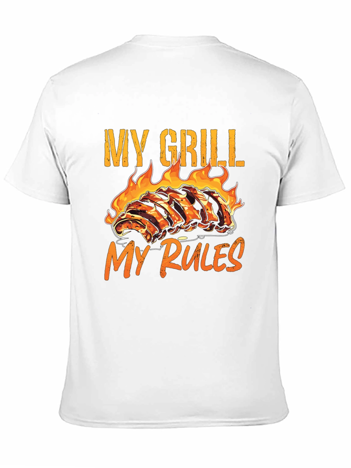My Grill My Rules BBQ Ribs T-Shirt