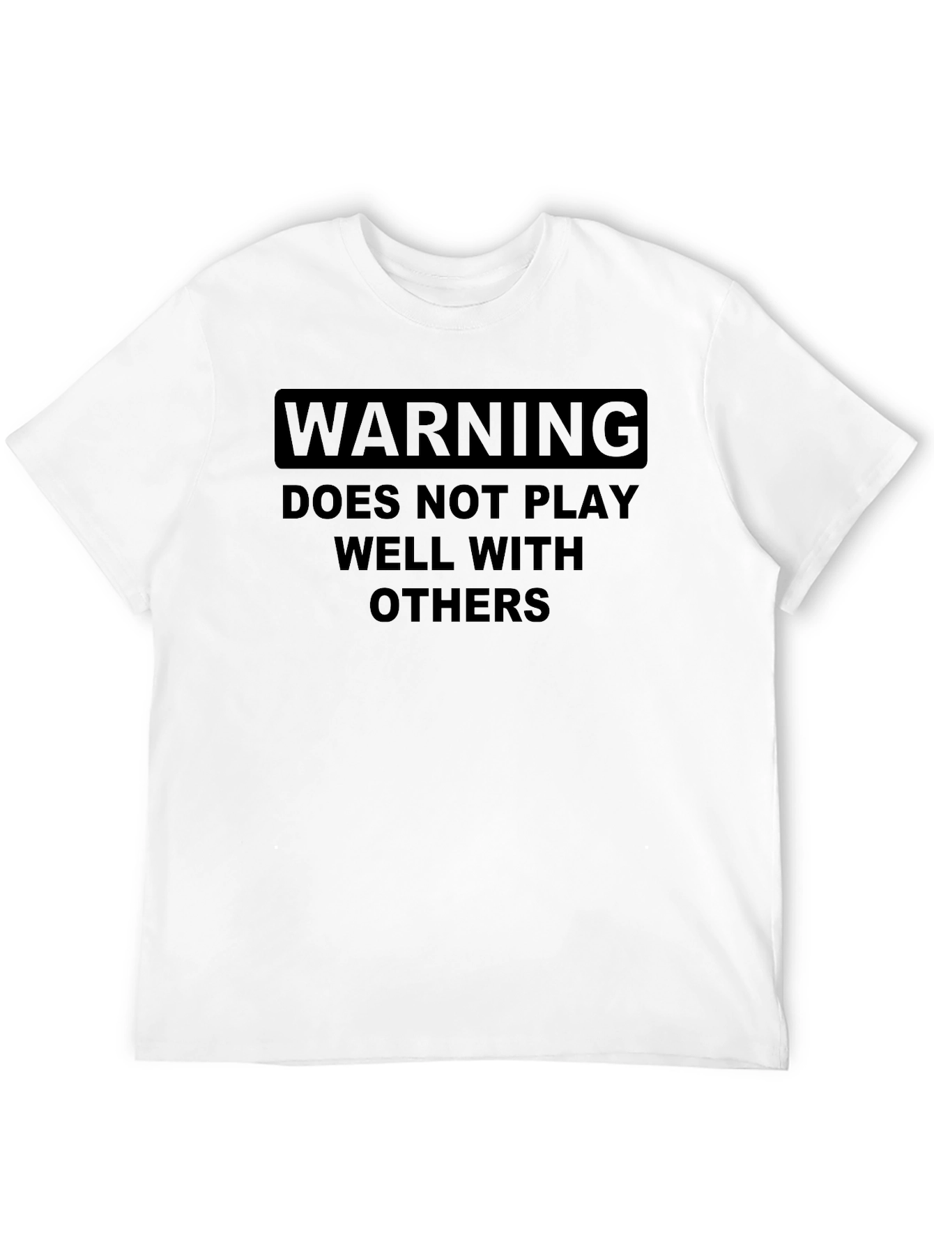 Warning T-Shirt - Funny Sarcastic Graphic Tee