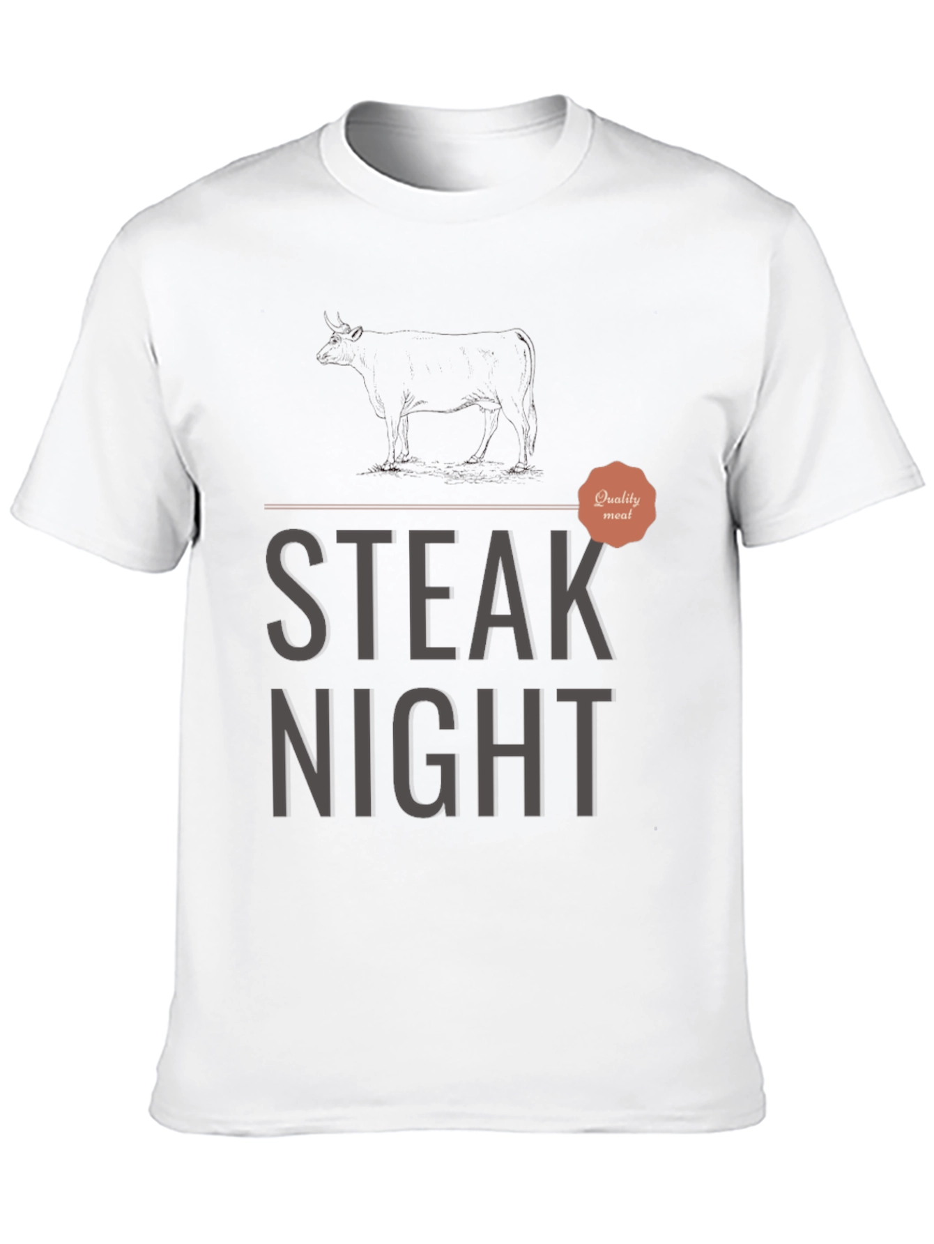 Steak Night Graphic T-Shirt - Quality Meal