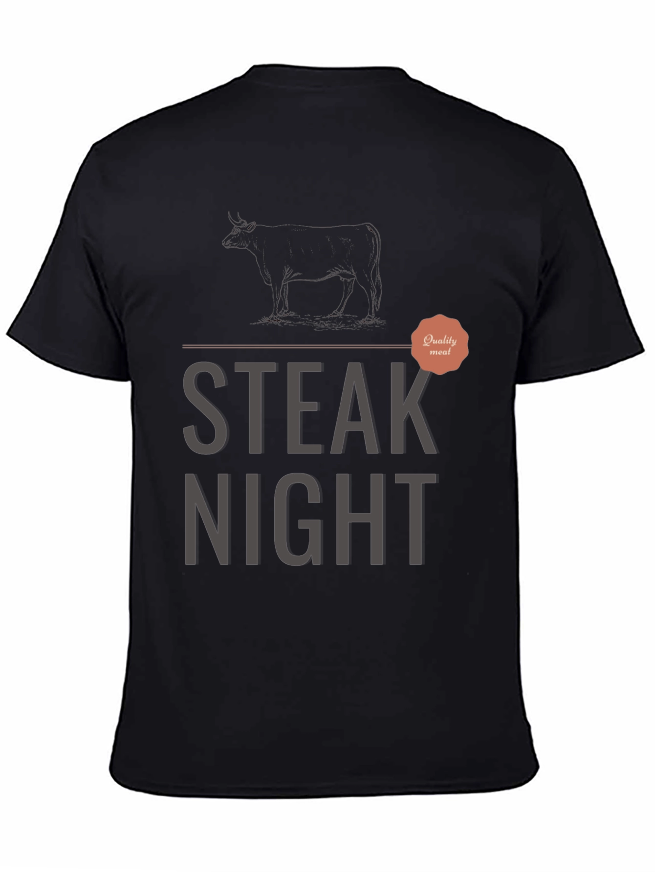 Steak Night Graphic T-Shirt - Quality Meal