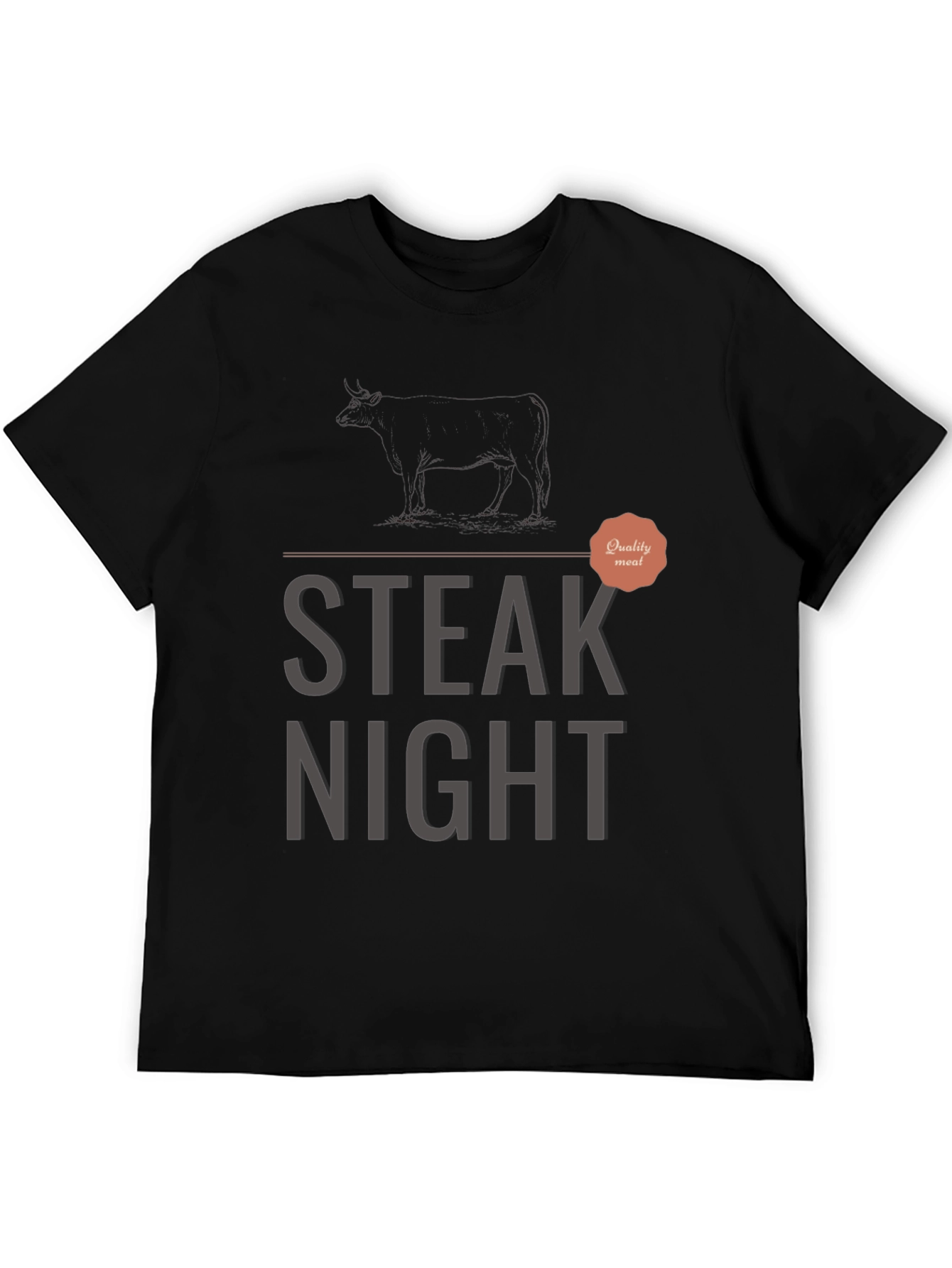 Steak Night Graphic T-Shirt - Quality Meal