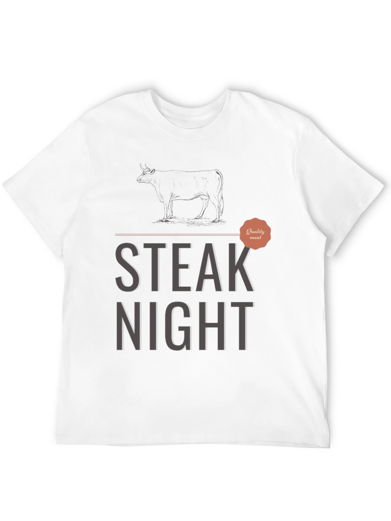 Steak Night Graphic T-Shirt - Quality Meal