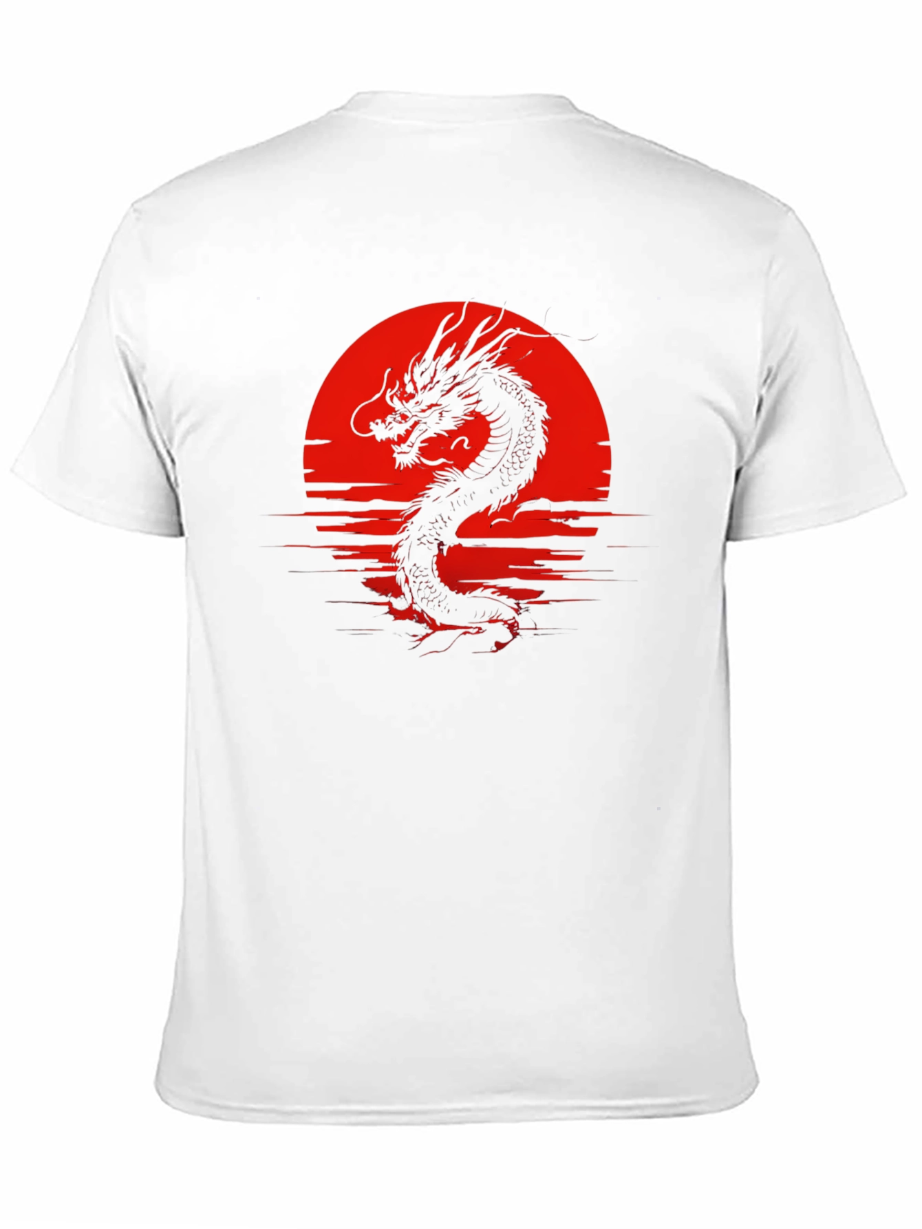 Dragon Silhouette Graphic T-Shirt
