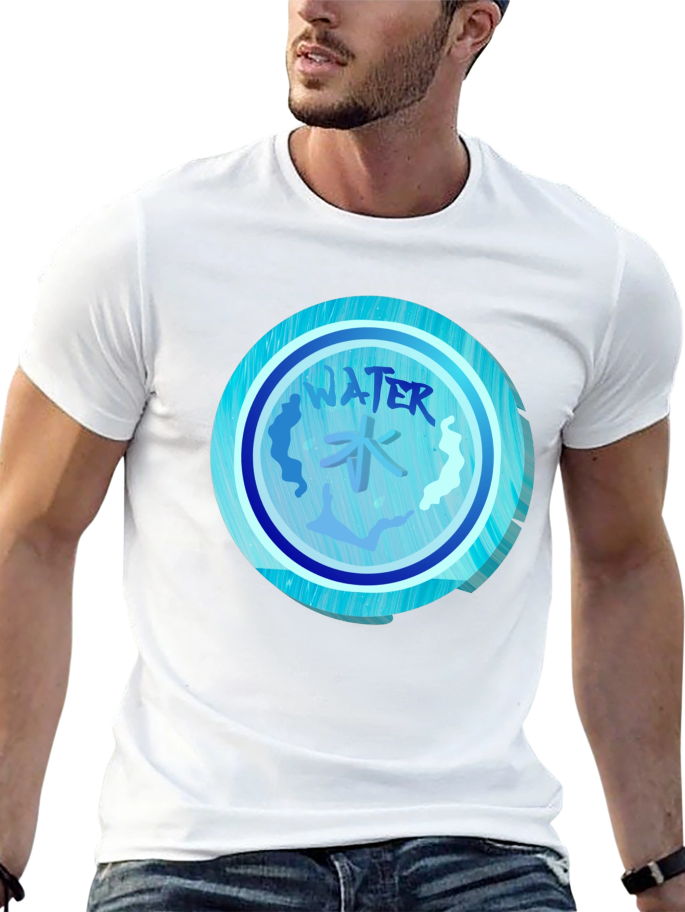 Water Element T-Shirt - Avatar Inspired Graphic Tee