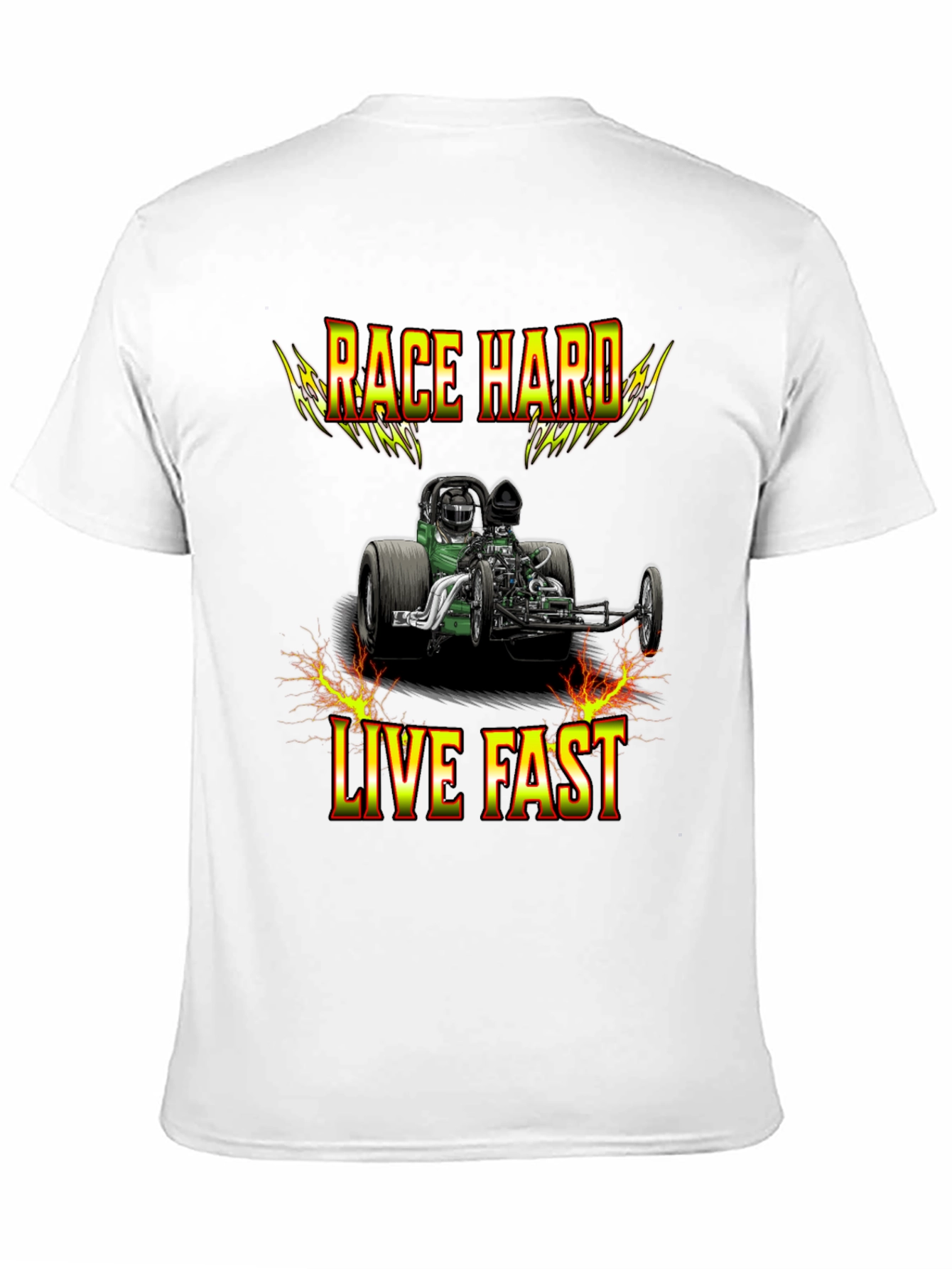 Race Hard Live Fast Graphic T-Shirt