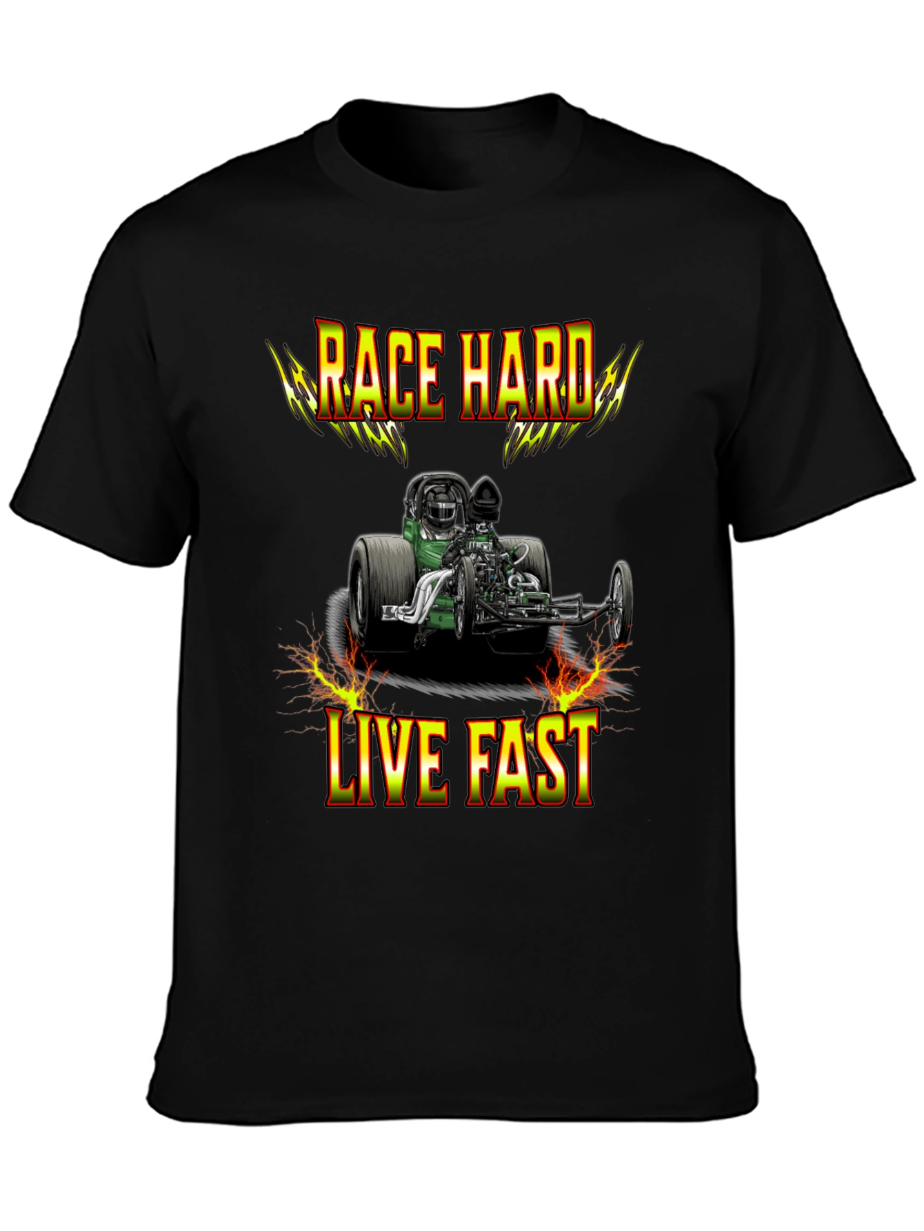 Race Hard Live Fast Graphic T-Shirt